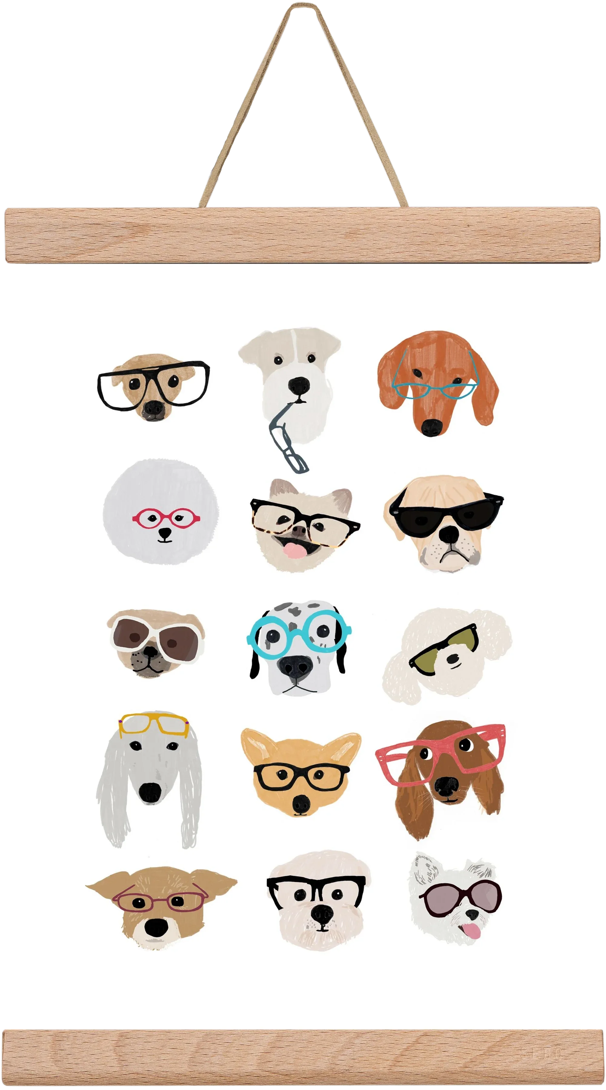 Dogs in Glasses - artbridge