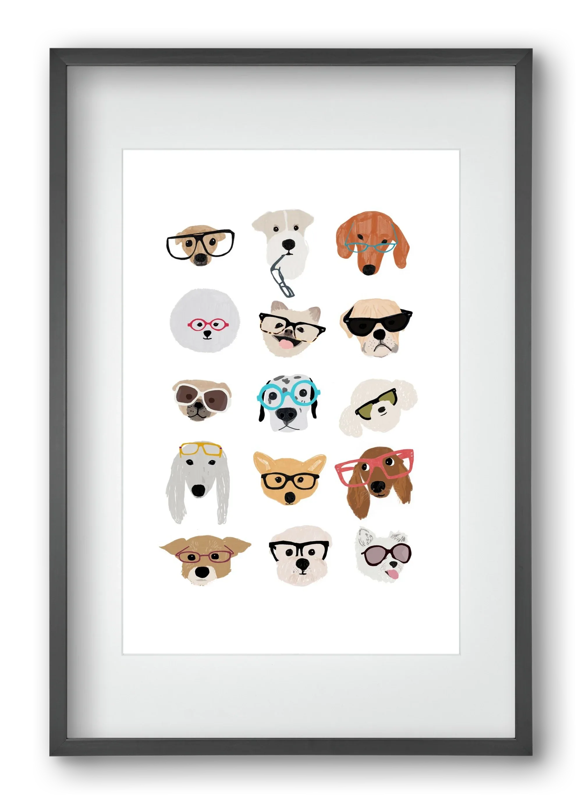 Dogs in Glasses - artbridge