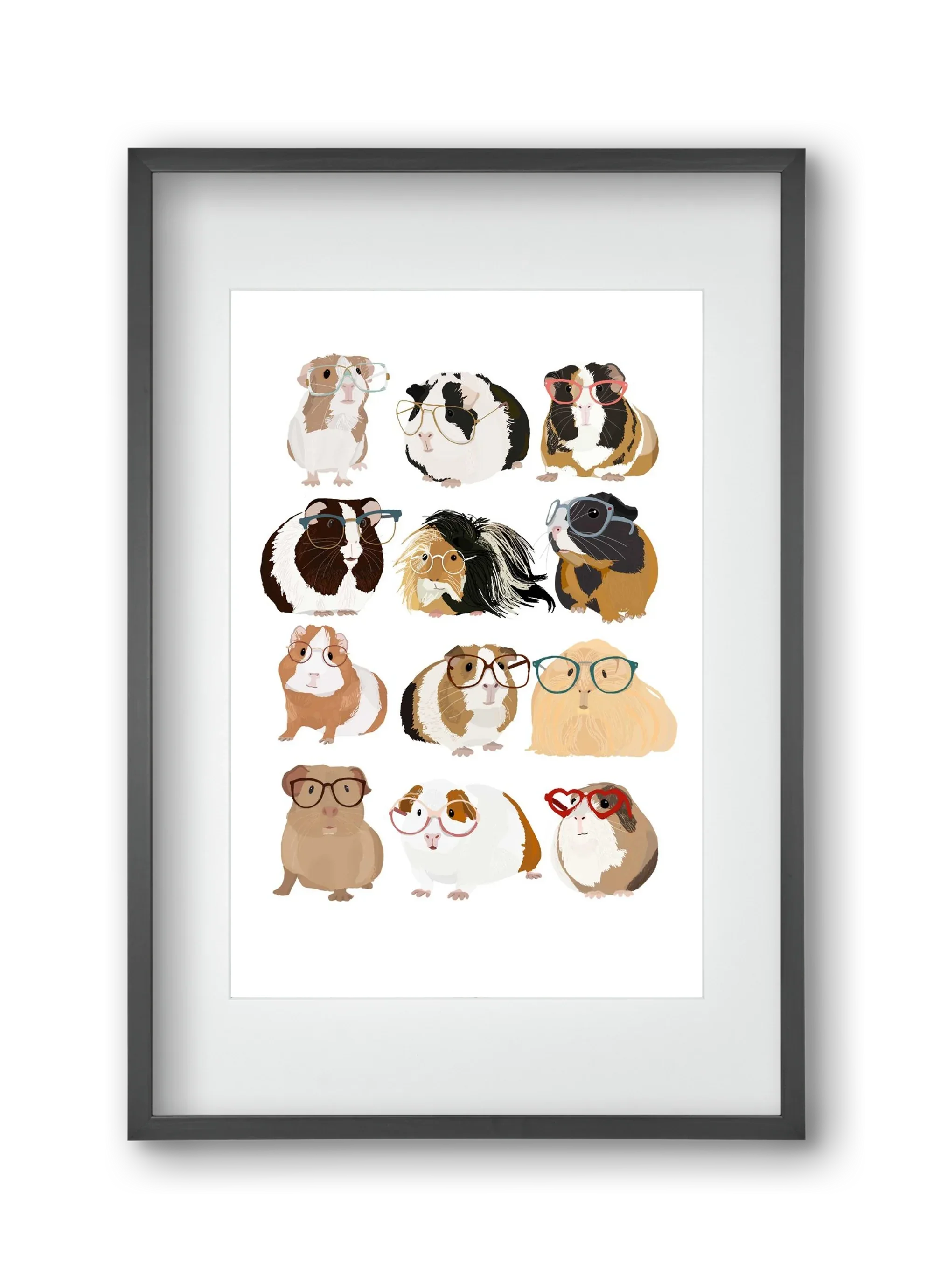 Guinea Pigs in Glasses - artbridge