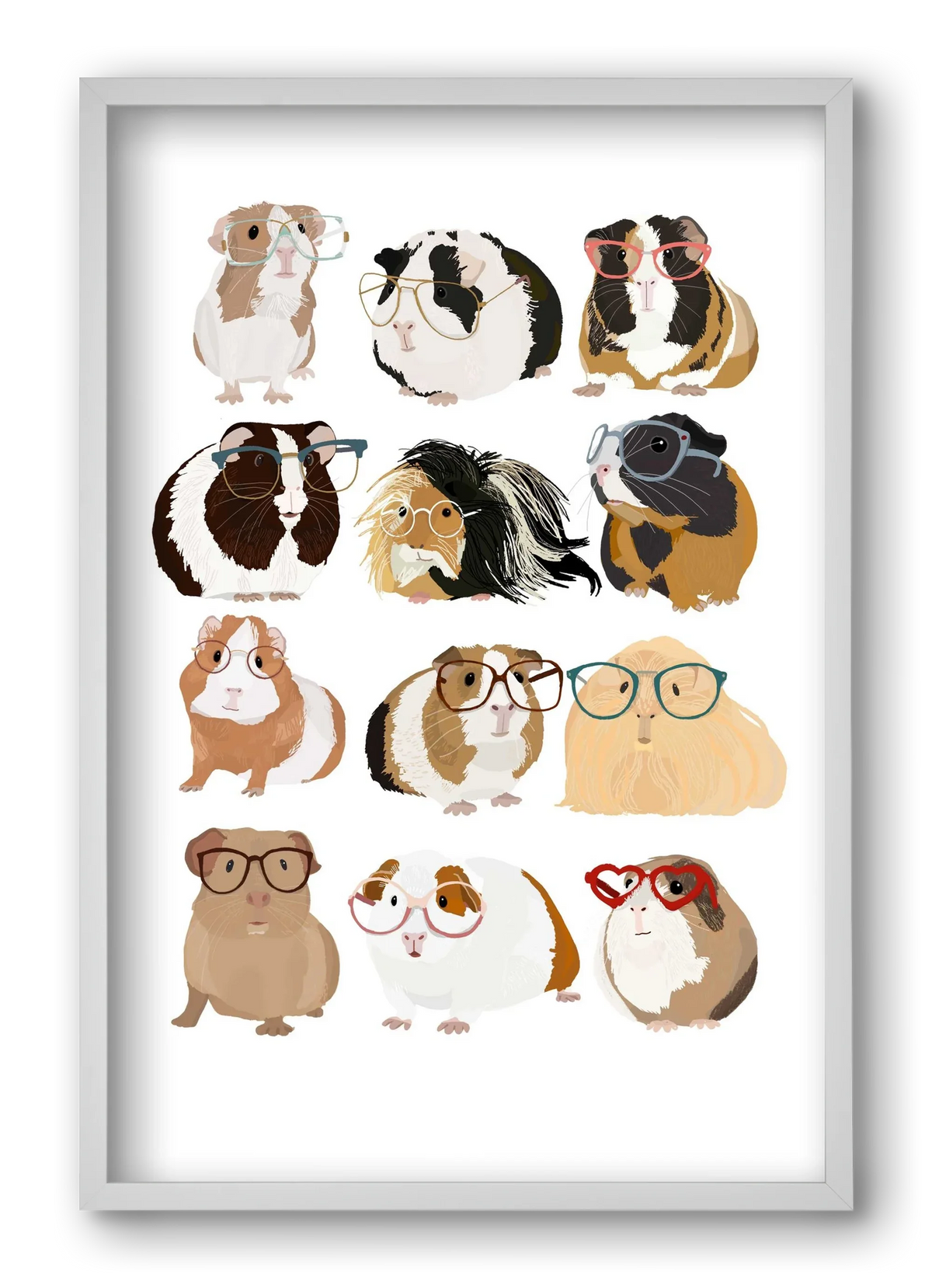 Guinea Pigs in Glasses - artbridge