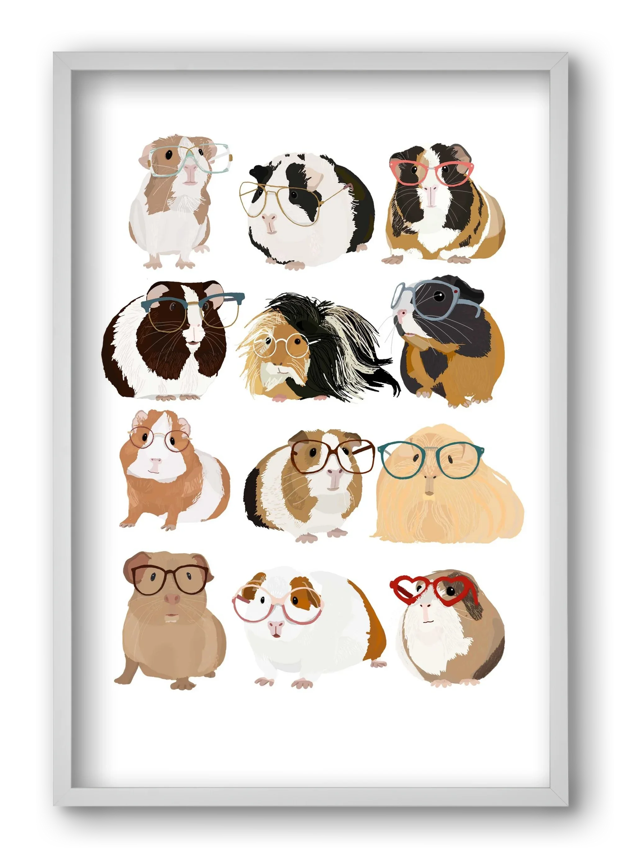 Guinea Pigs in Glasses - artbridge