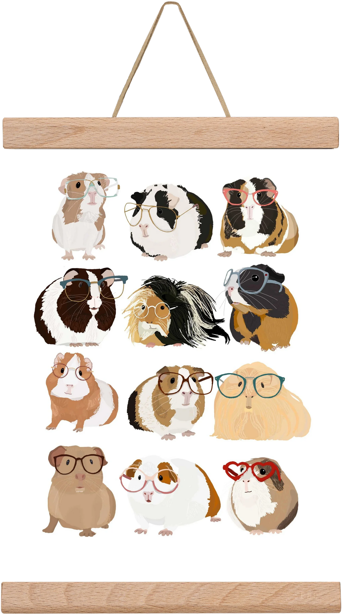 Guinea Pigs in Glasses - artbridge