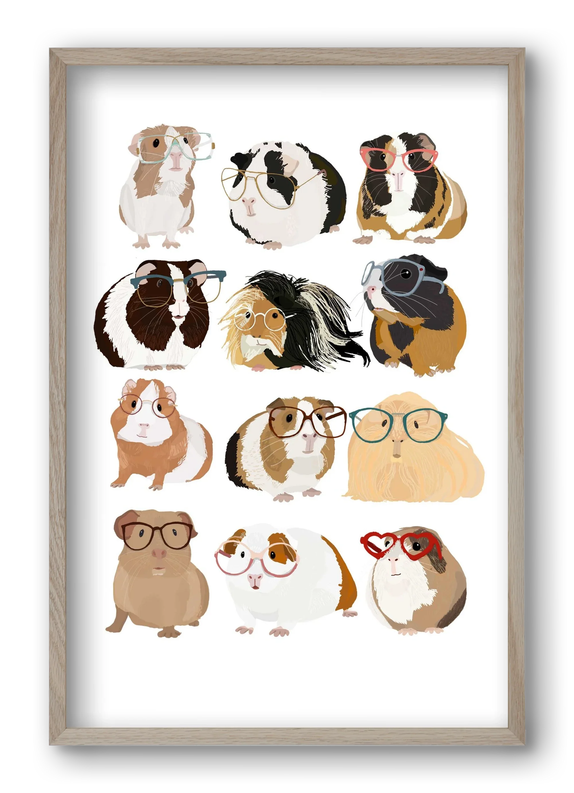 Guinea Pigs in Glasses - artbridge