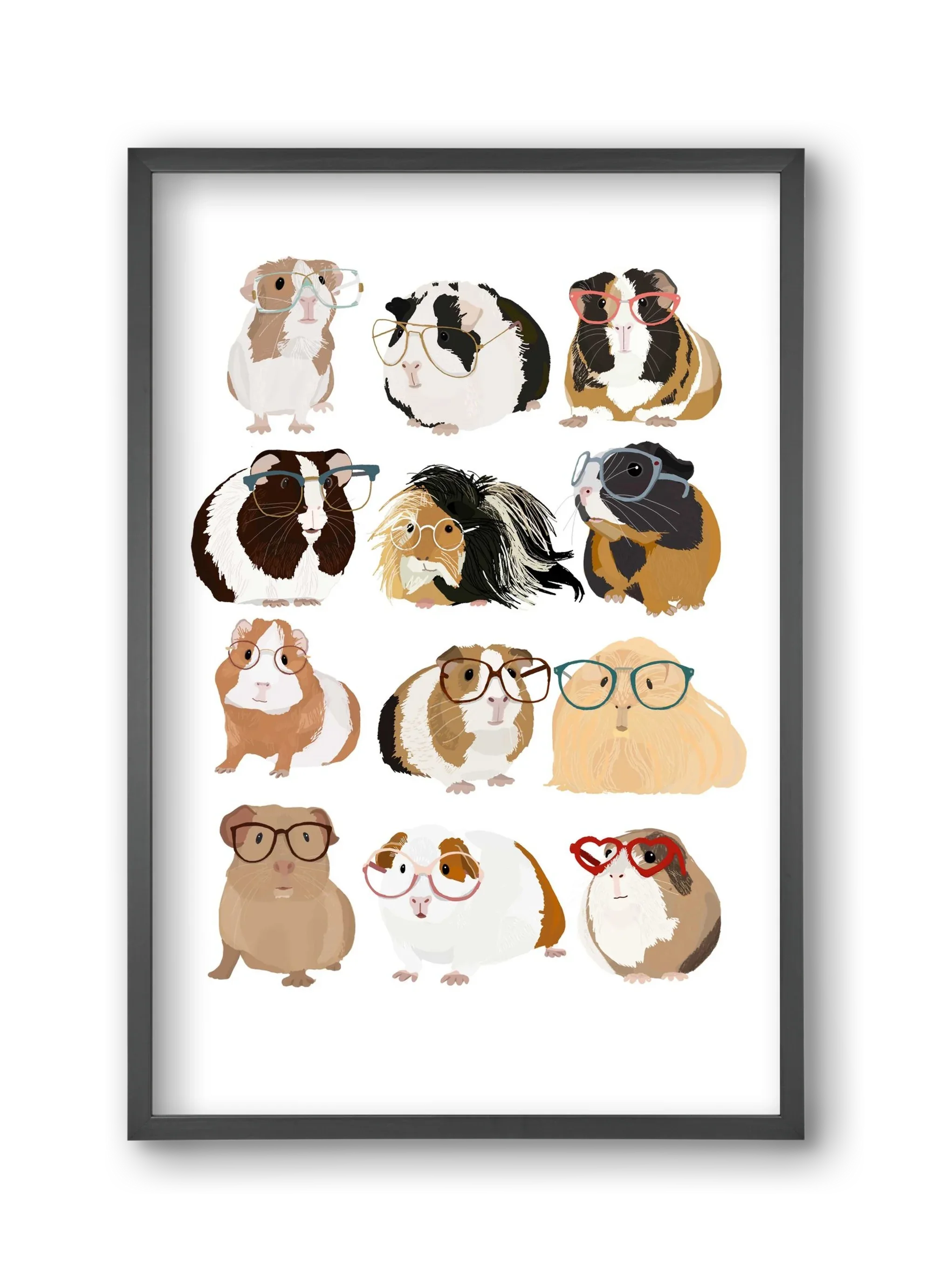 Guinea Pigs in Glasses - artbridge