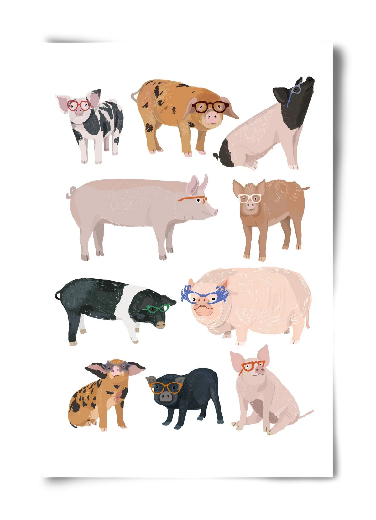 Pigs in Glasses - artbridge