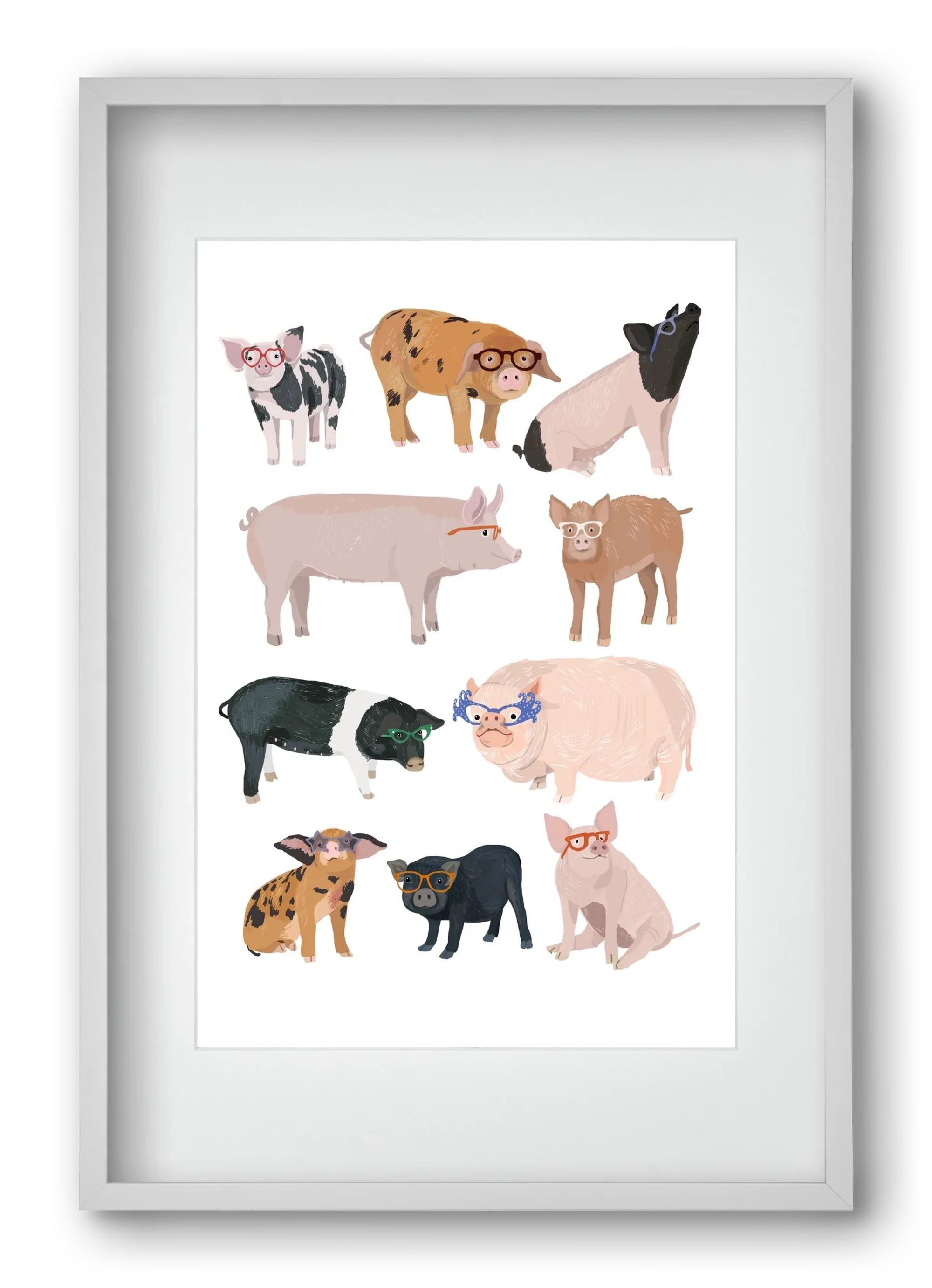 Pigs in Glasses - artbridge
