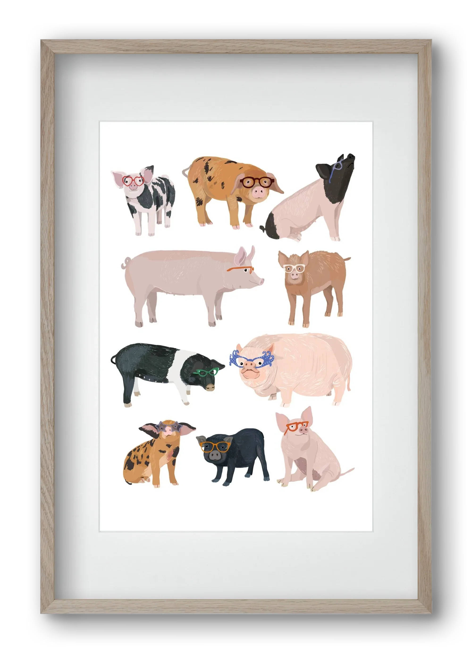 Pigs in Glasses - artbridge