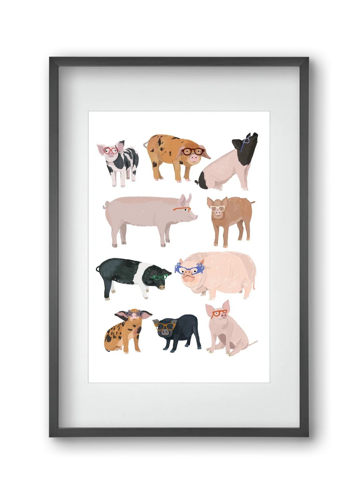 Pigs in Glasses - artbridge