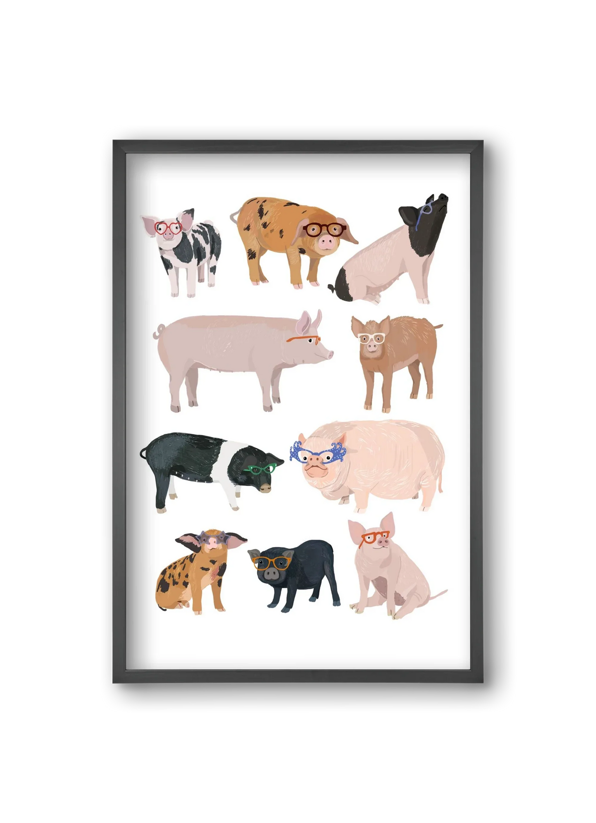 Pigs in Glasses - artbridge