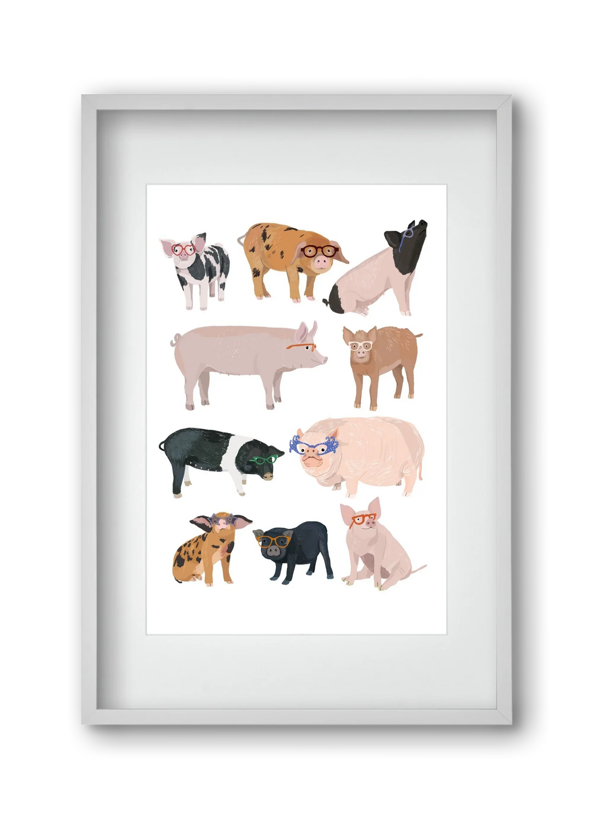 Pigs in Glasses - artbridge