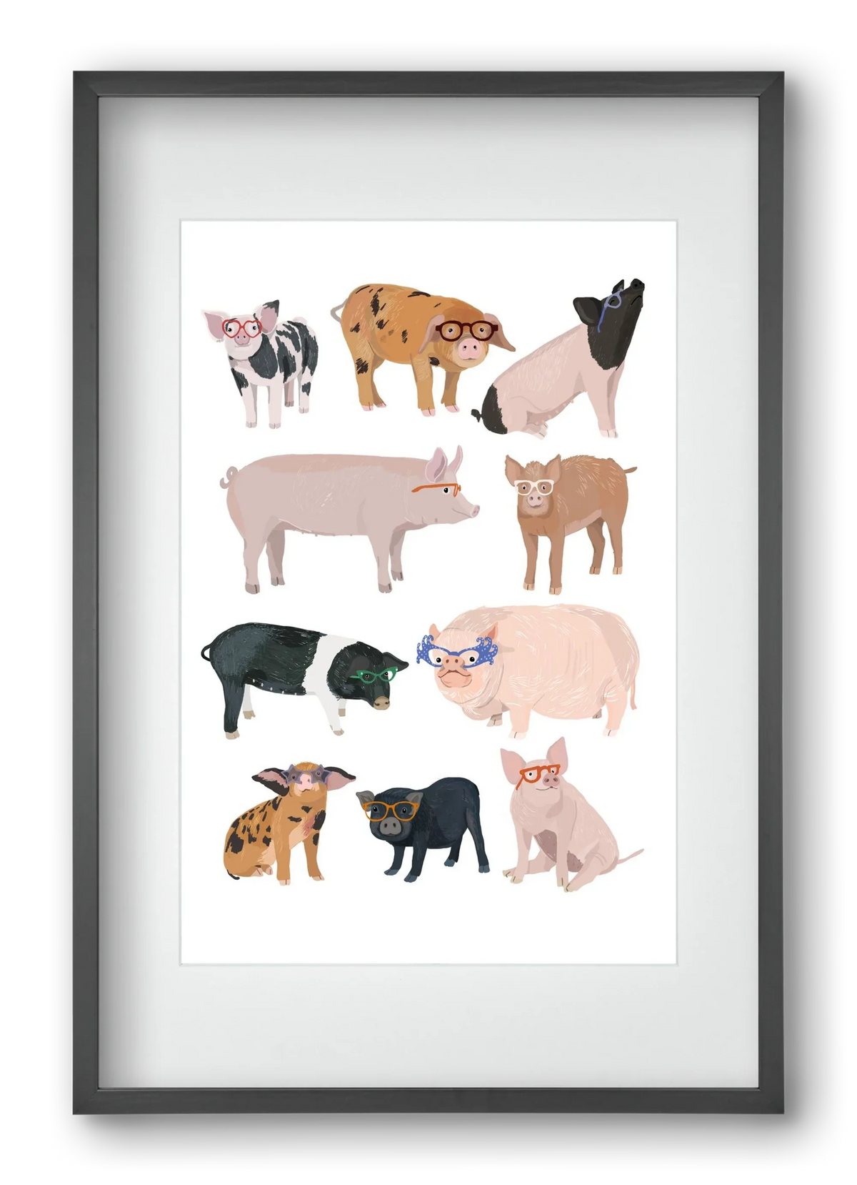 Pigs in Glasses - artbridge