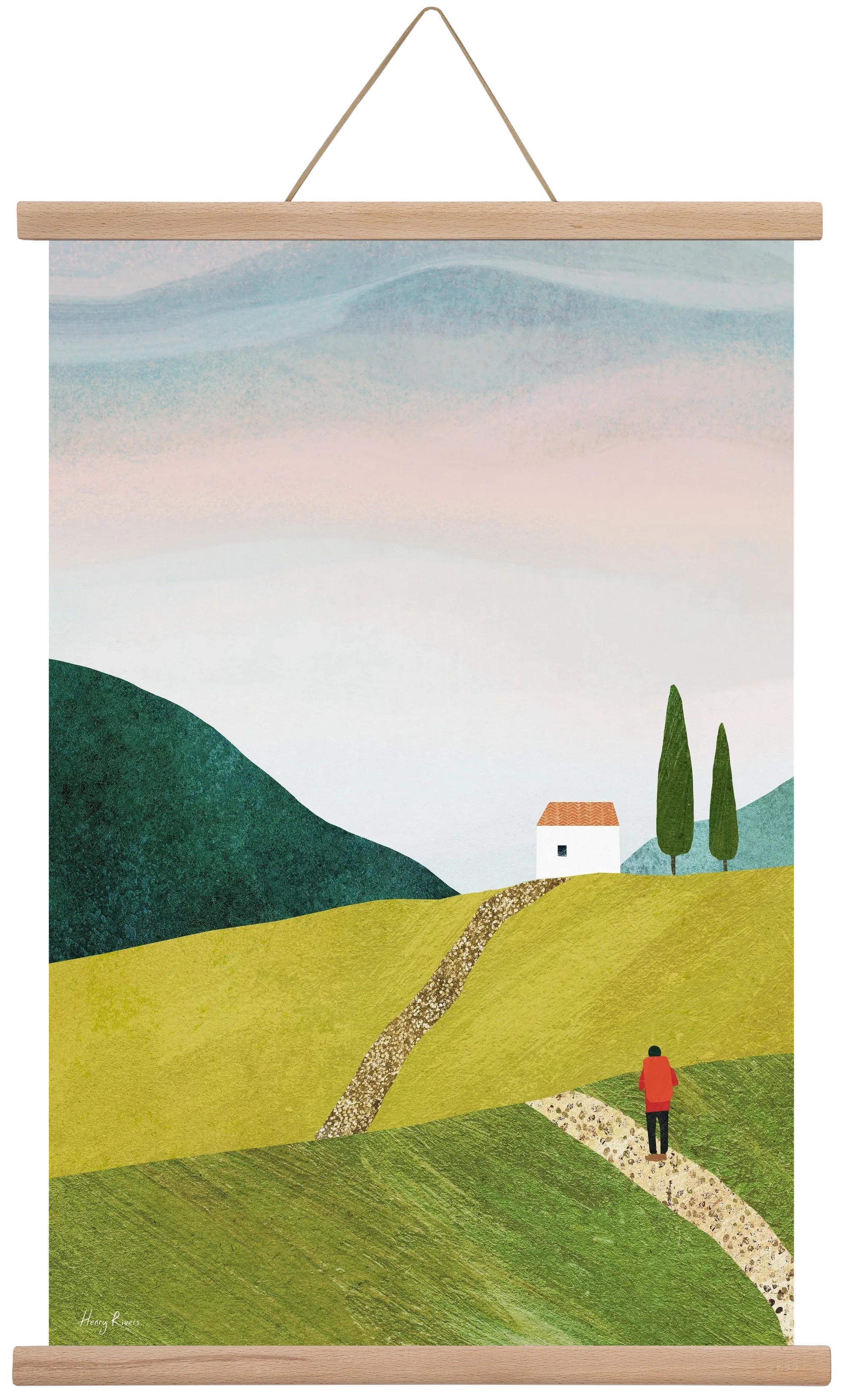 Walking home - artbridge