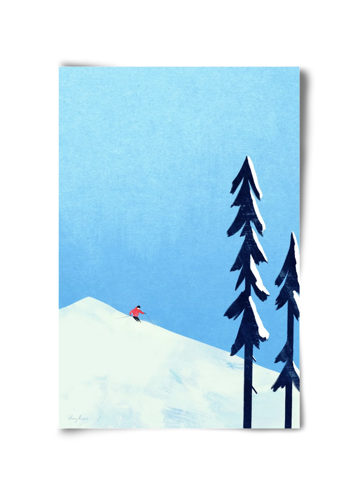 Ski Minimalism - artbridge