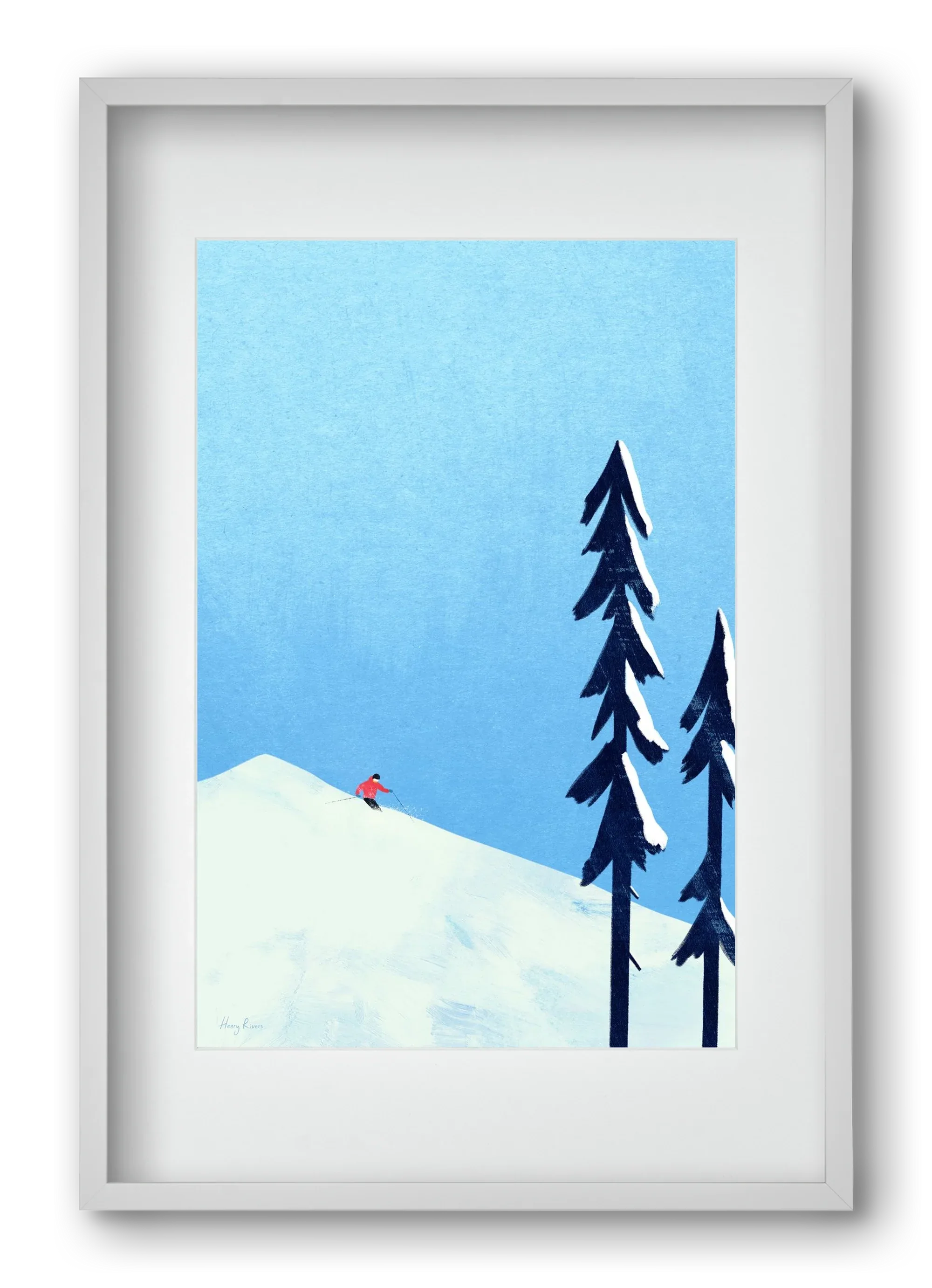 Ski Minimalism - artbridge
