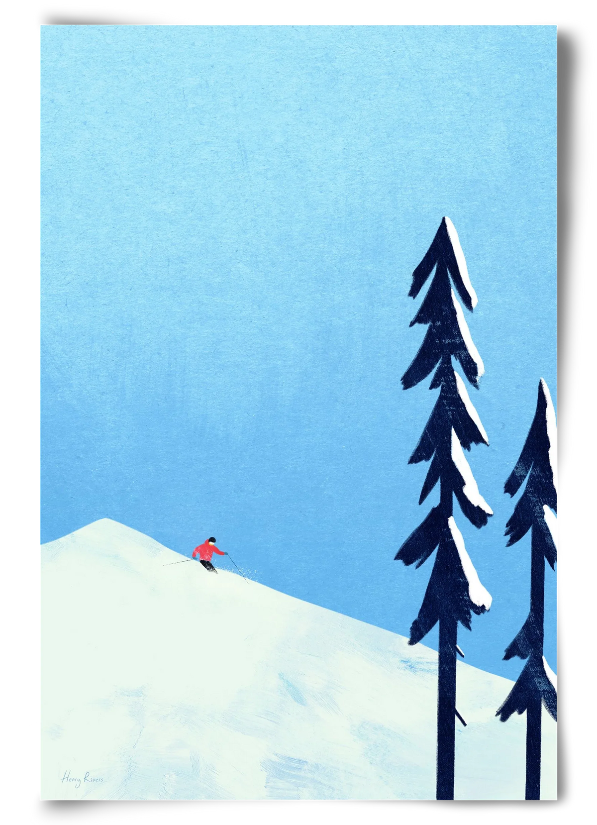 Ski Minimalism - artbridge