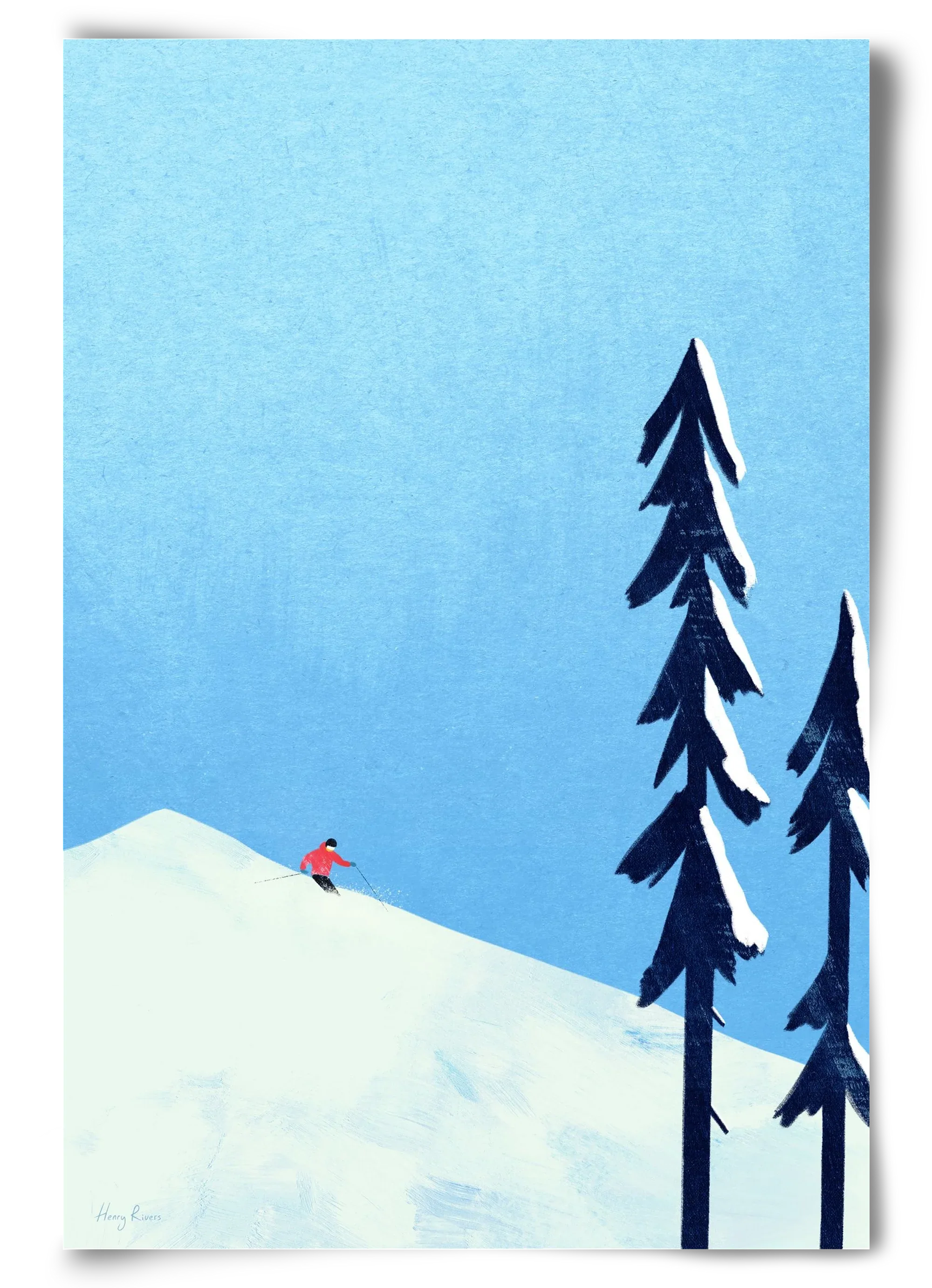 Ski Minimalism - artbridge