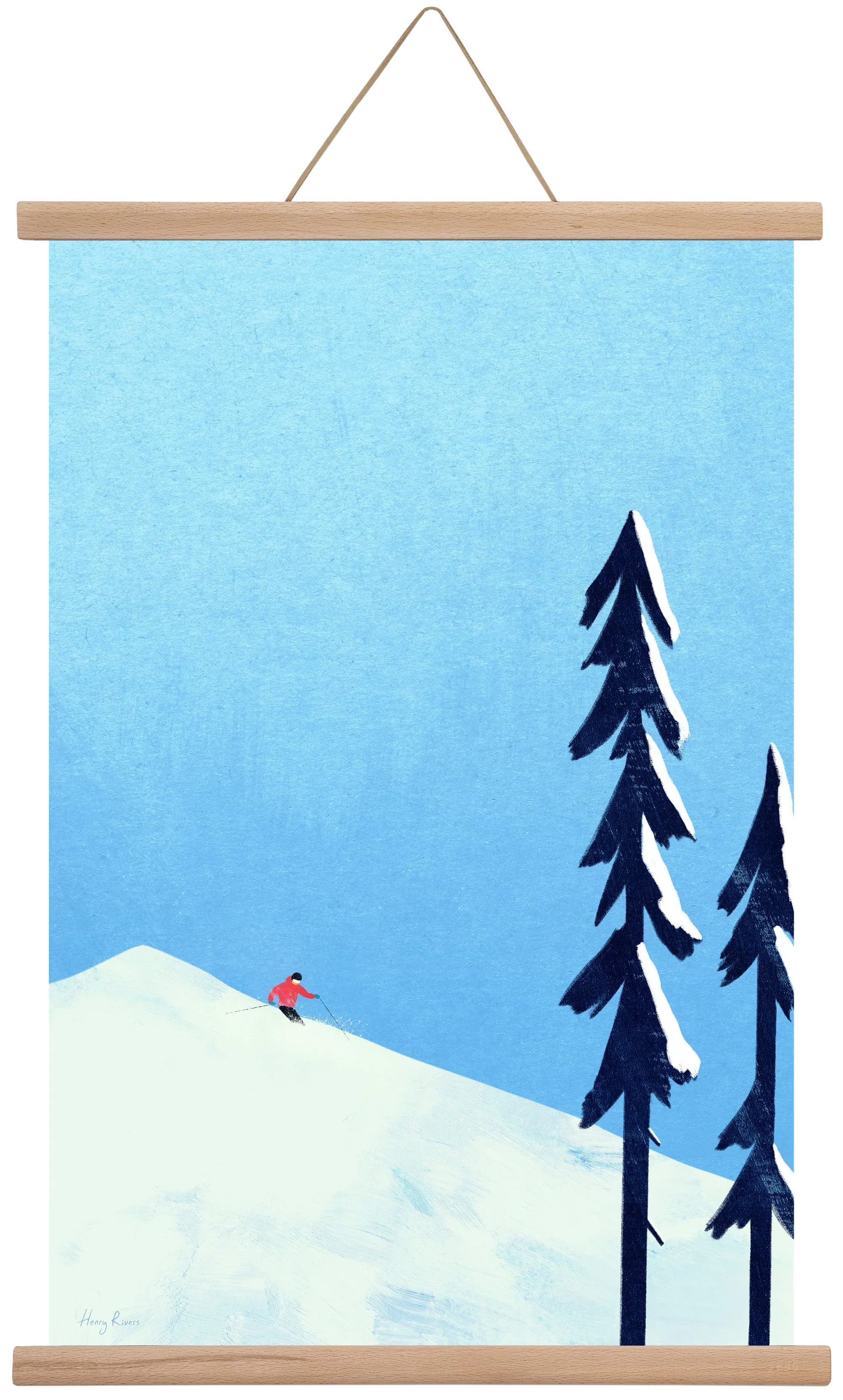 Ski Minimalism - artbridge