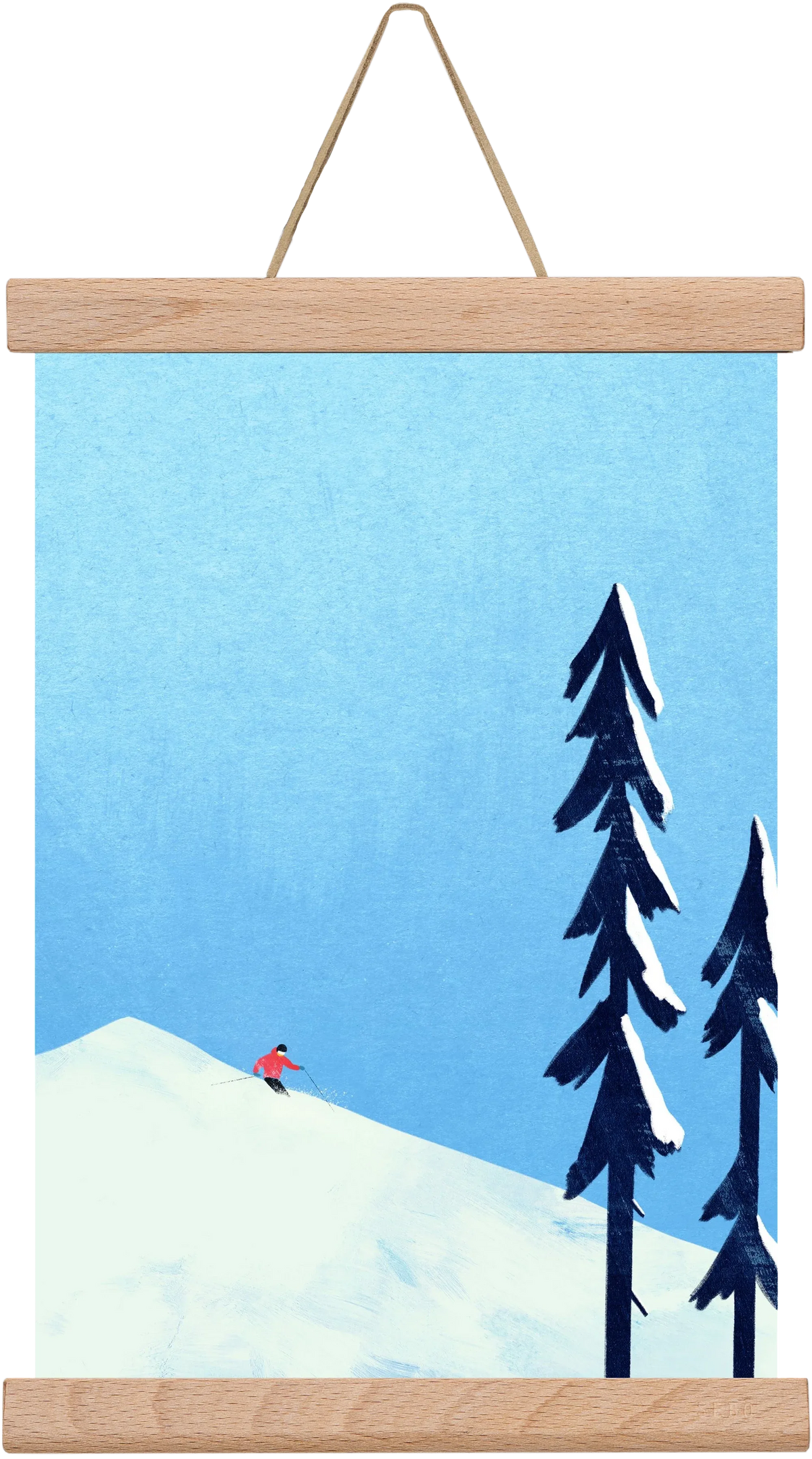 Ski Minimalism - artbridge