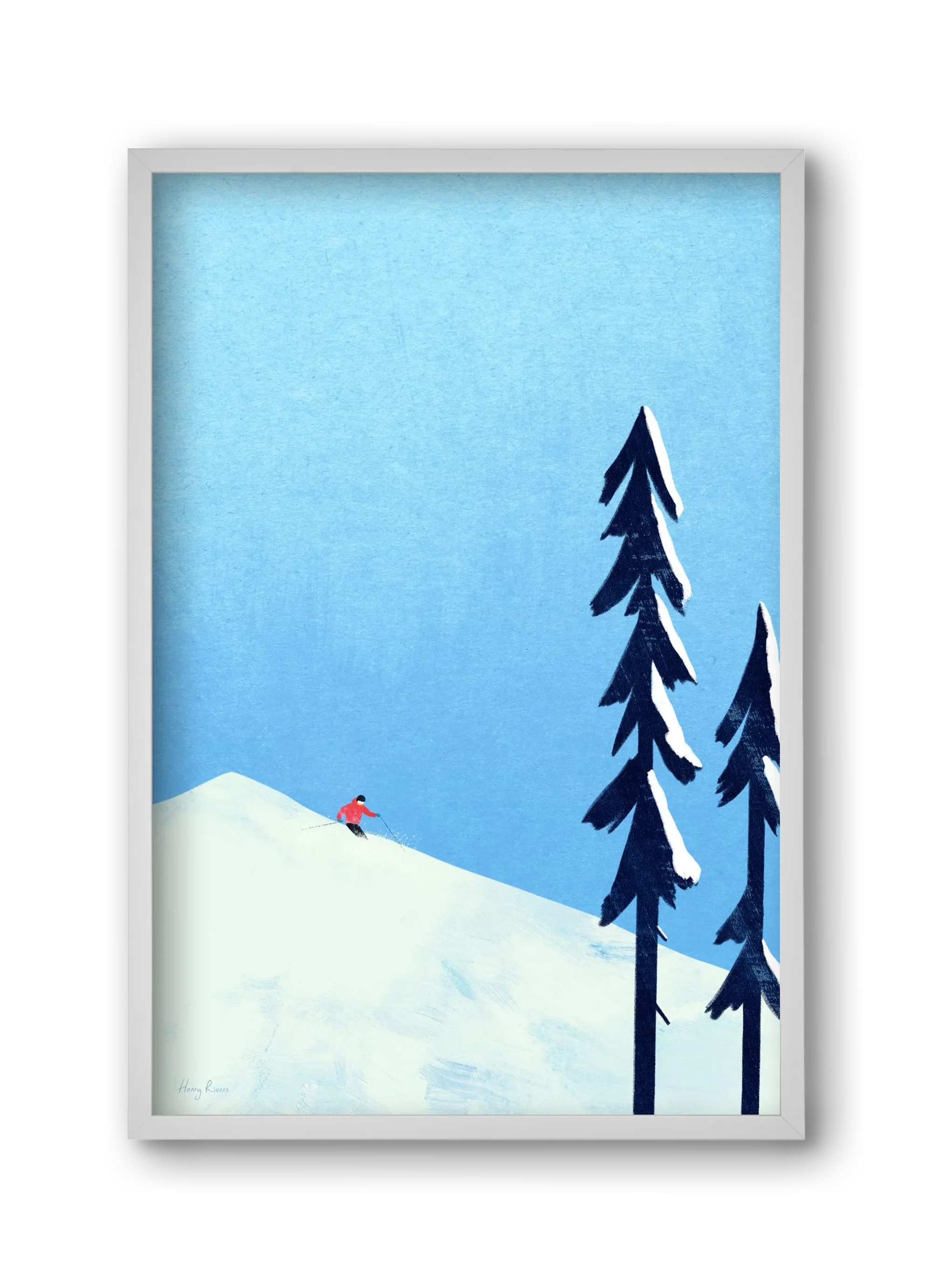 Ski Minimalism - artbridge