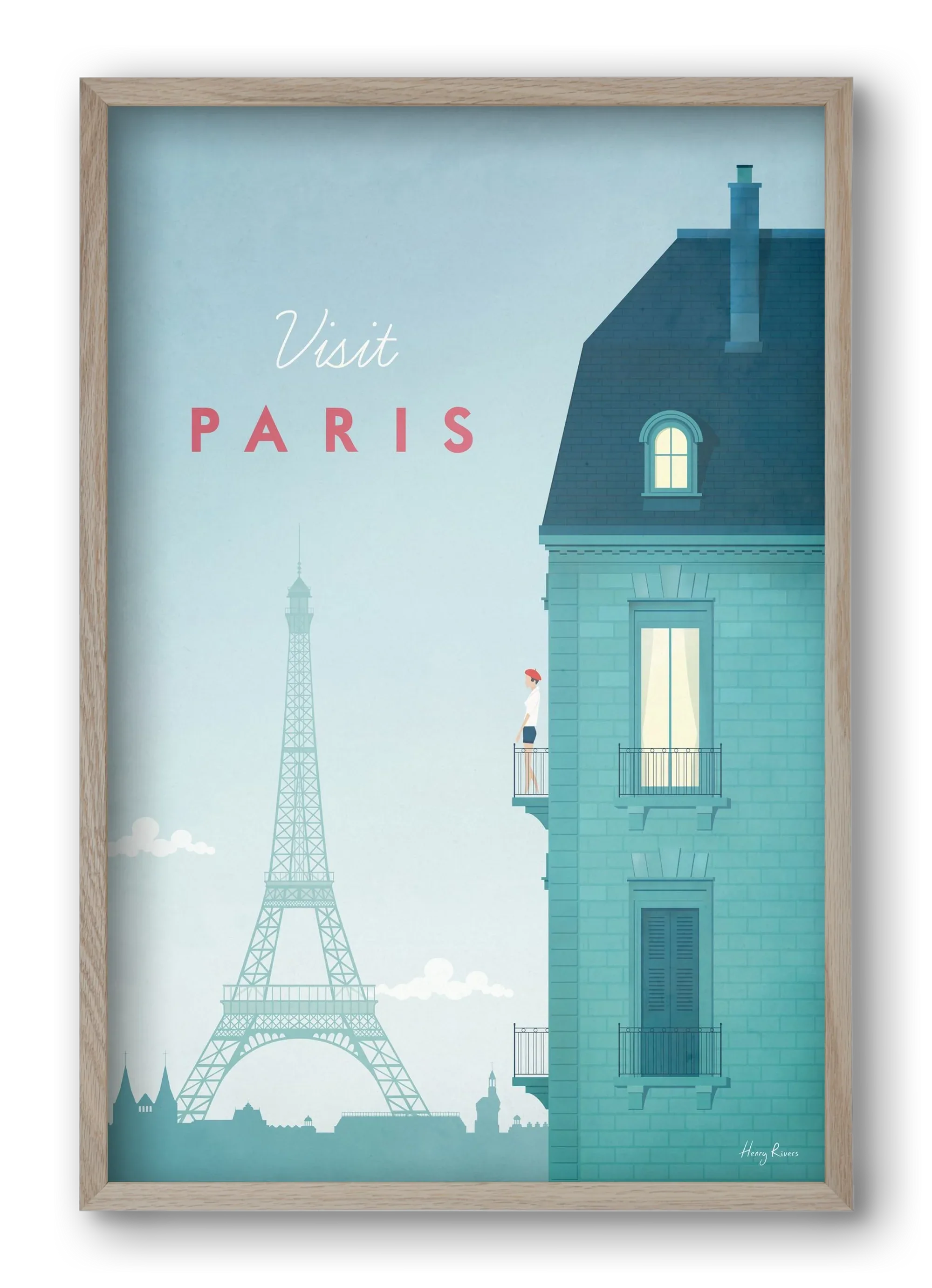 Paris Travel Poster - artbridge