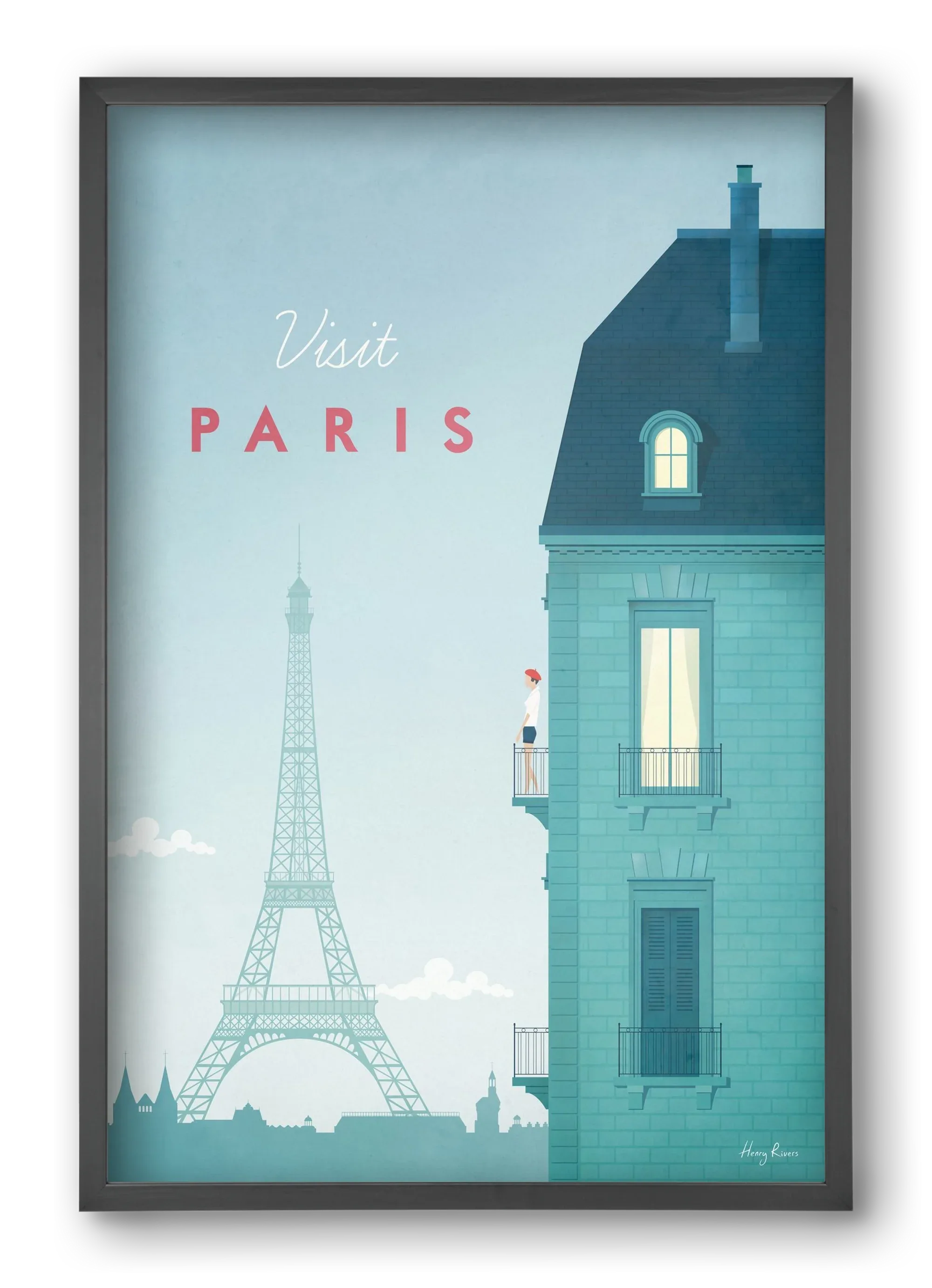 Paris Travel Poster - artbridge
