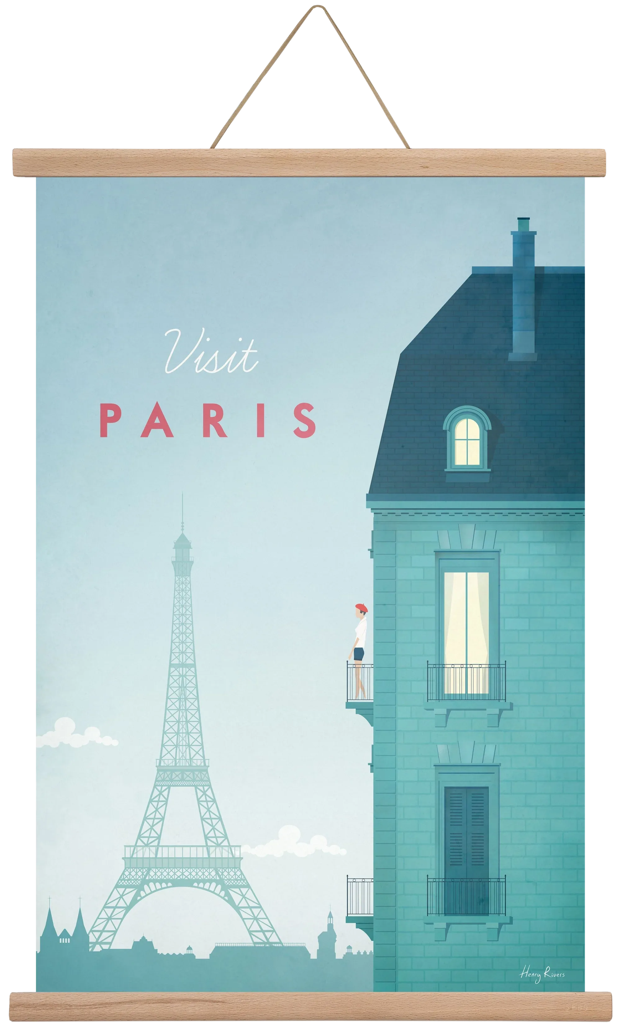Paris Travel Poster - artbridge