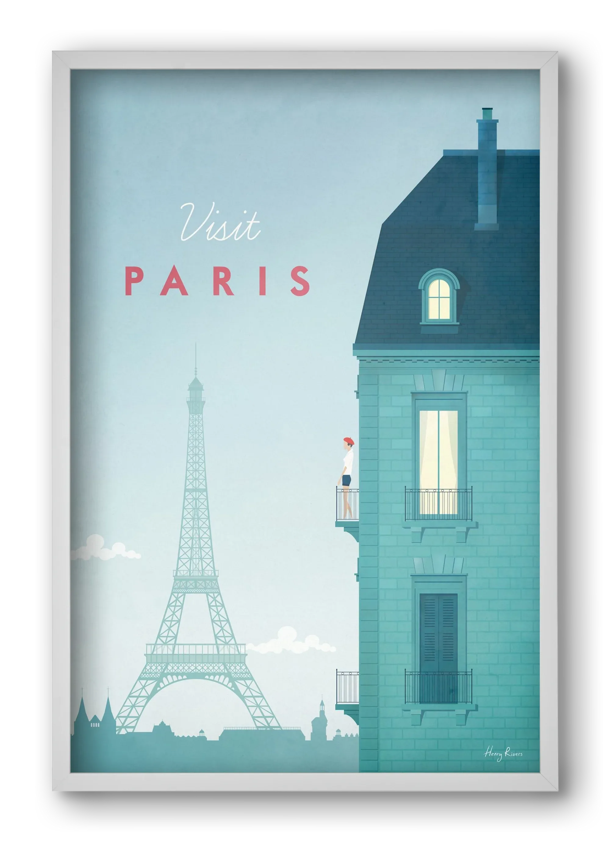 Paris Travel Poster - artbridge