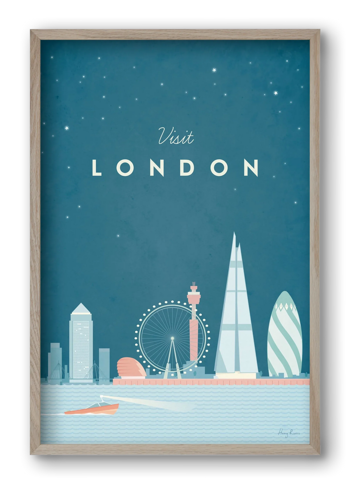 London Travel Poster - artbridge