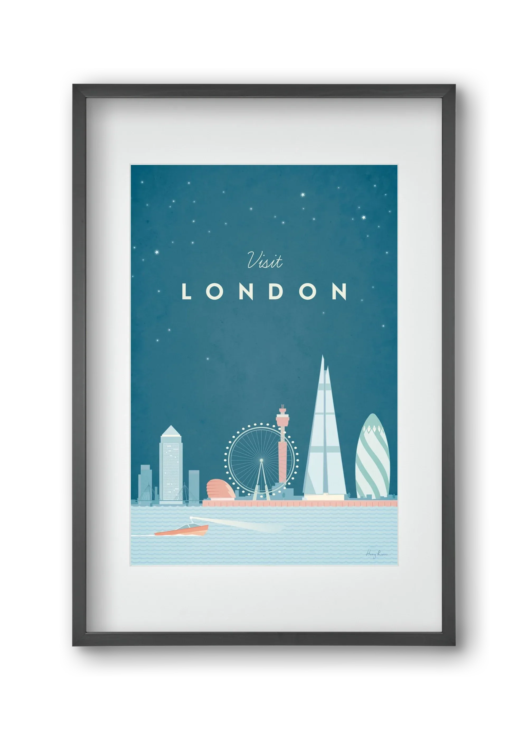London Travel Poster - artbridge