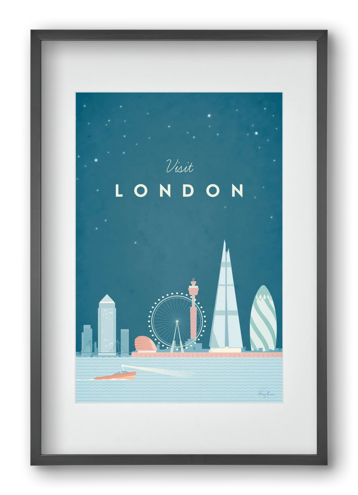 London Travel Poster - artbridge