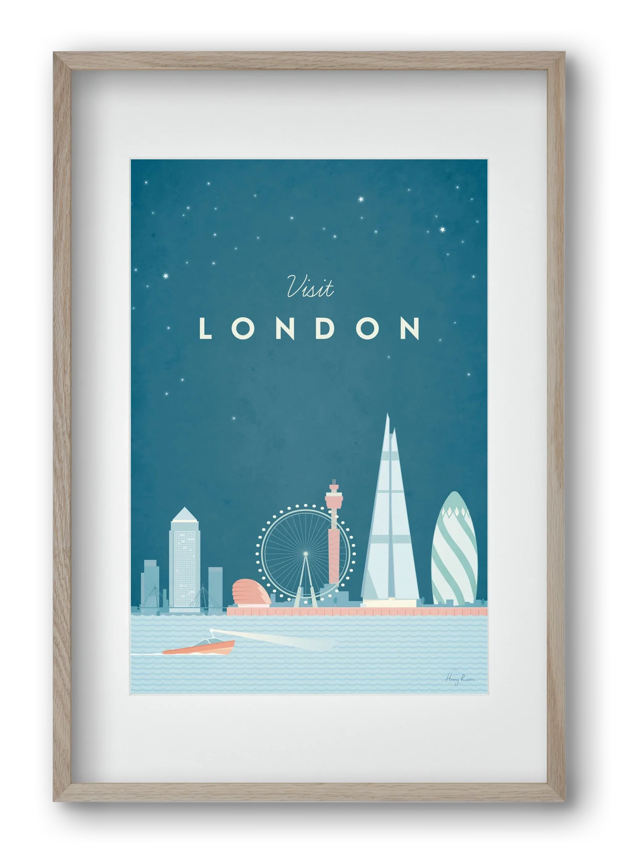 London Travel Poster - artbridge