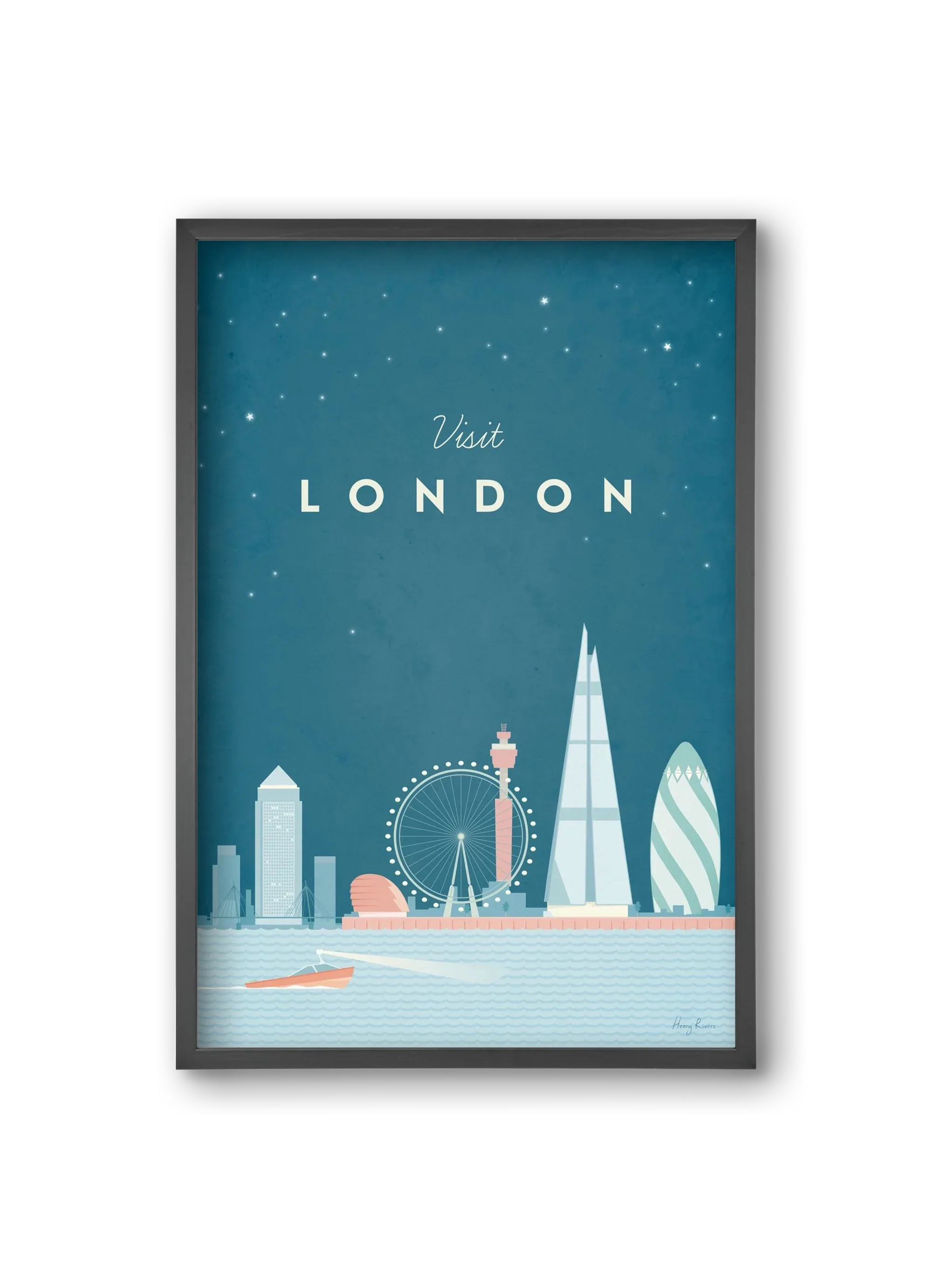 London Travel Poster - artbridge