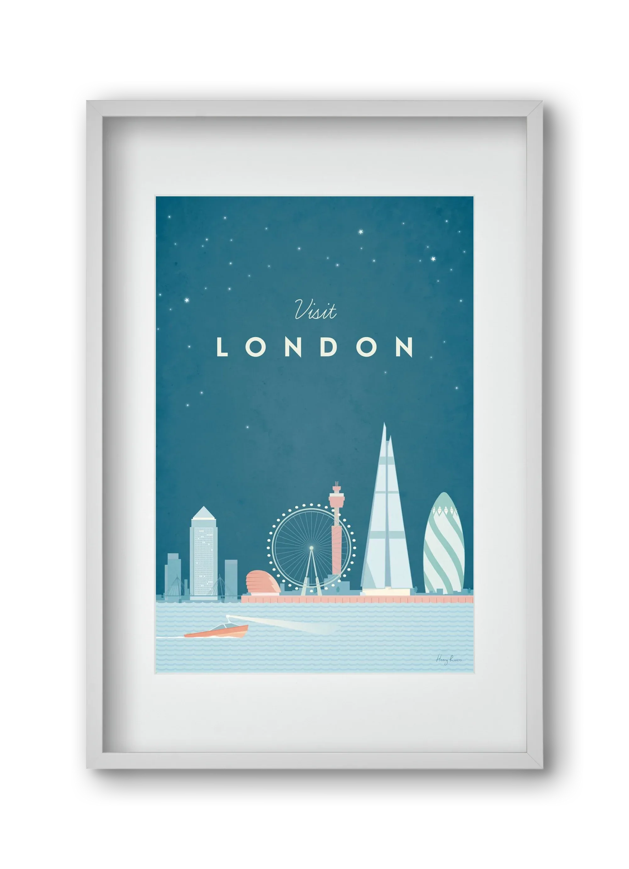 London Travel Poster - artbridge