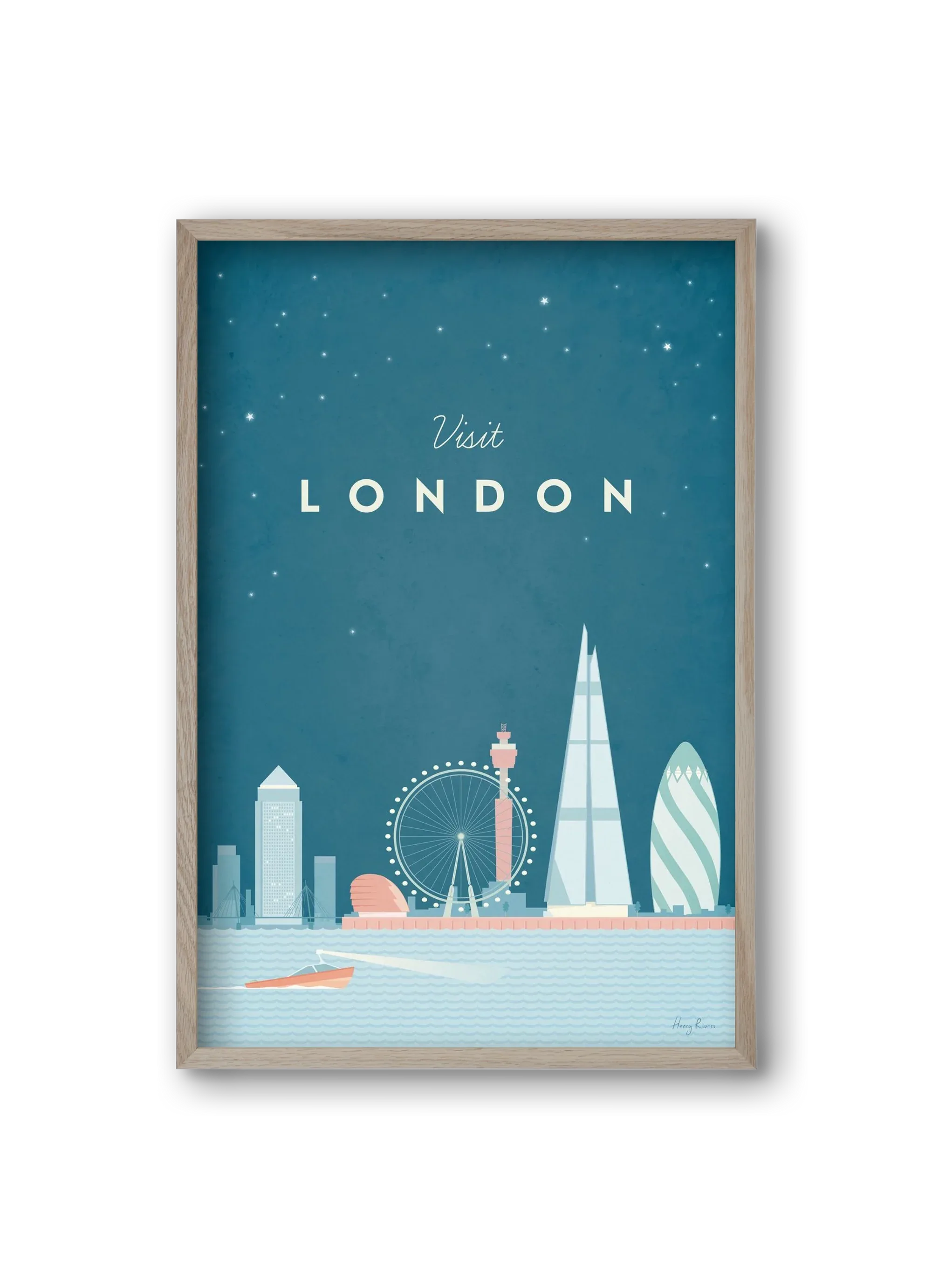 London Travel Poster - artbridge