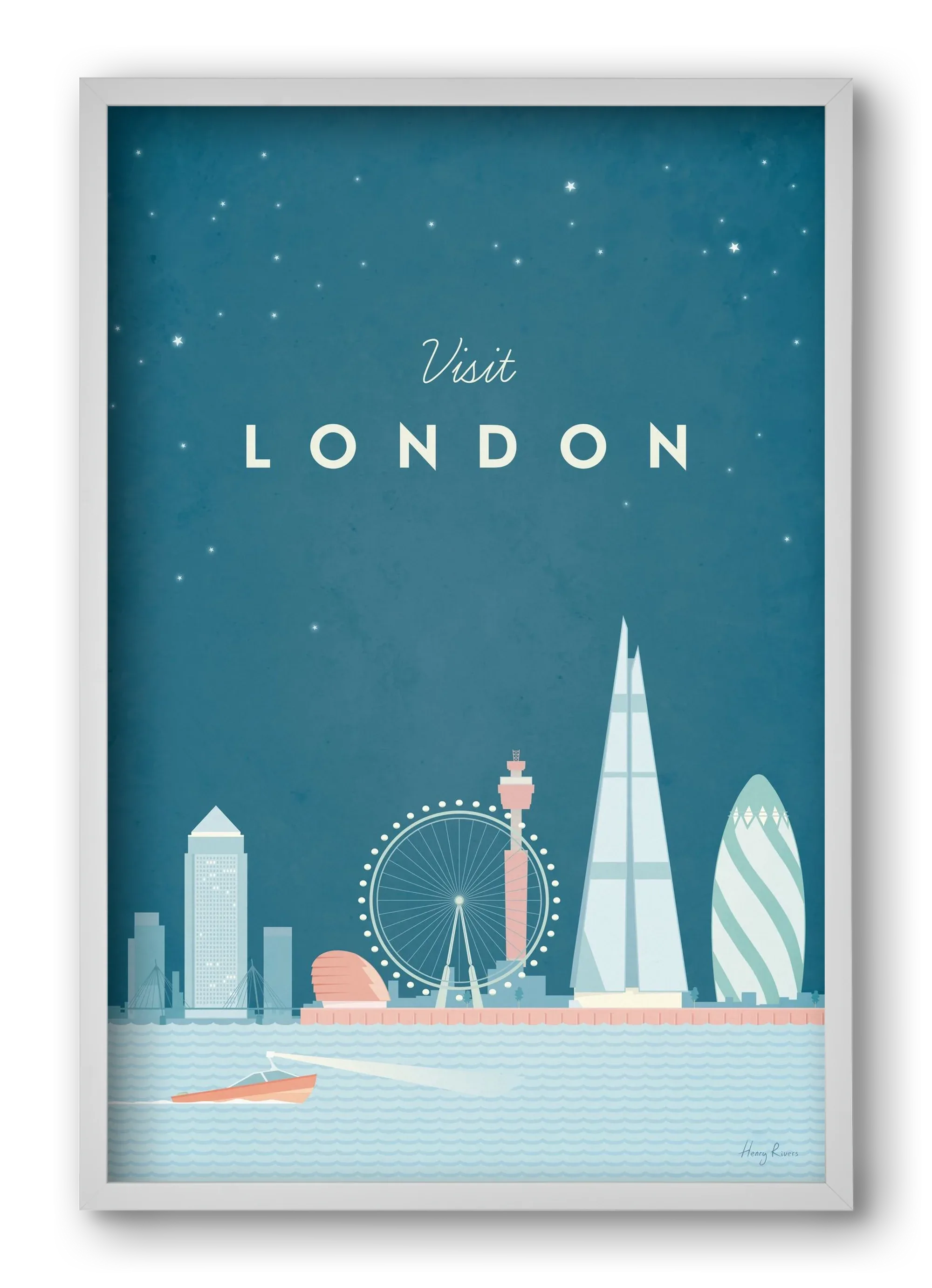 London Travel Poster - artbridge