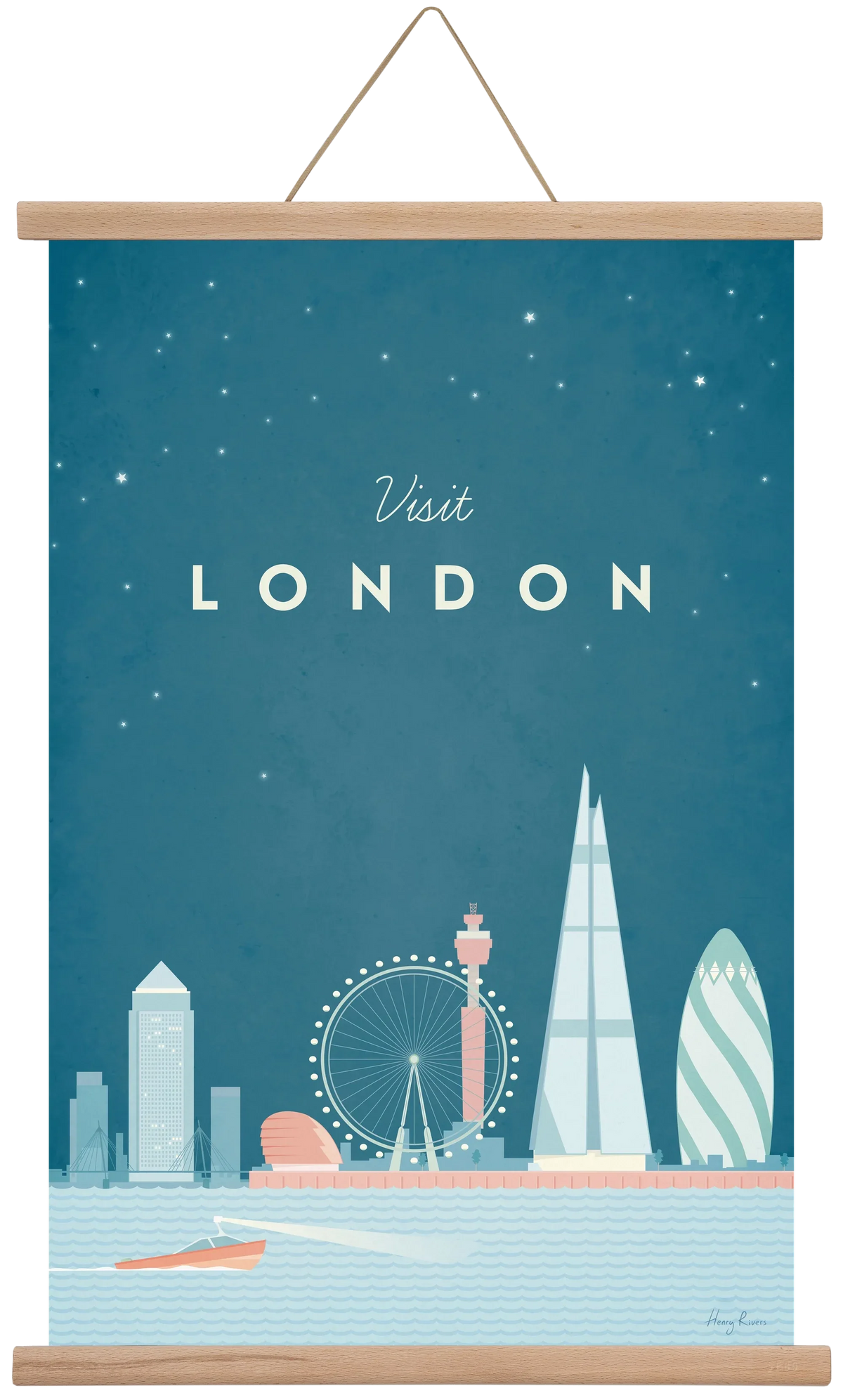 London Travel Poster - artbridge