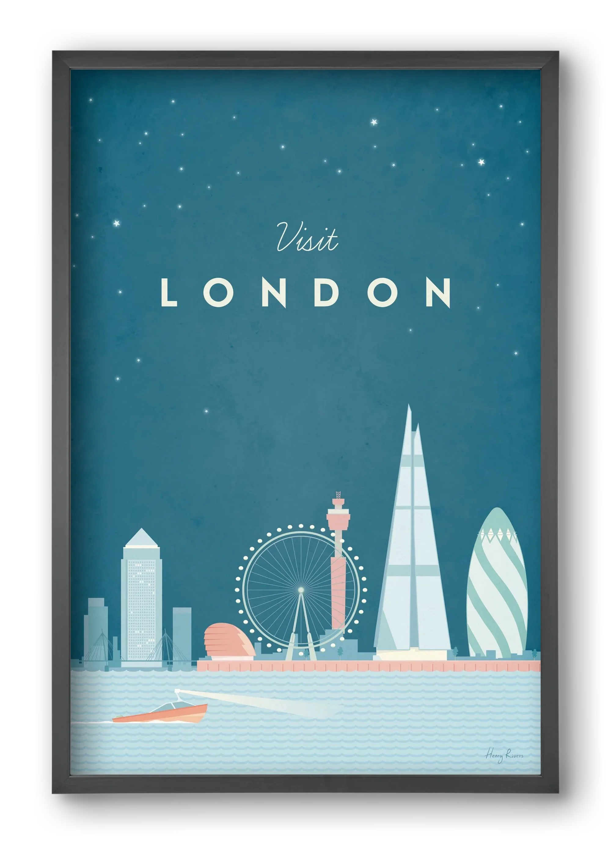 London Travel Poster - artbridge