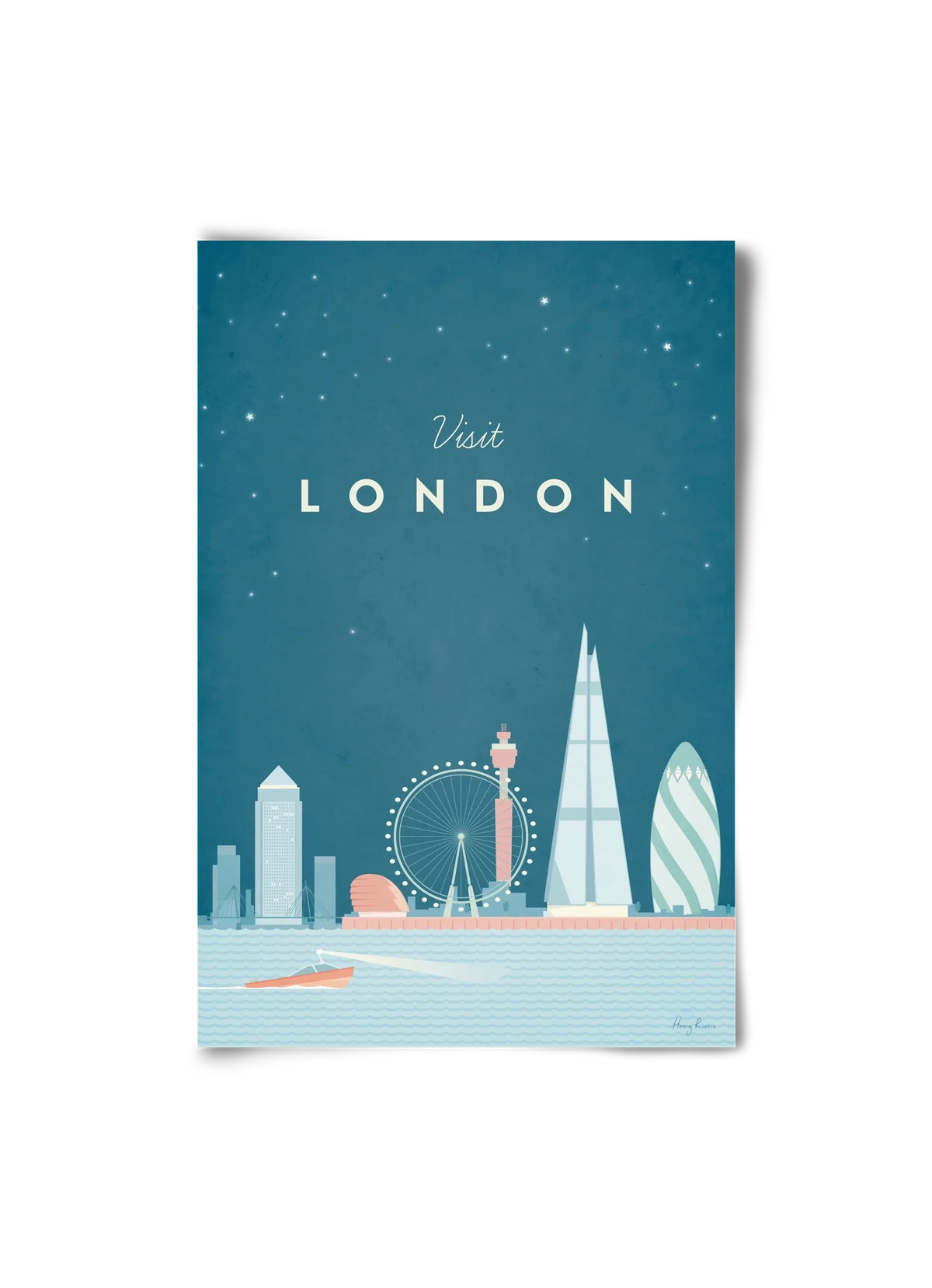 London Travel Poster - artbridge