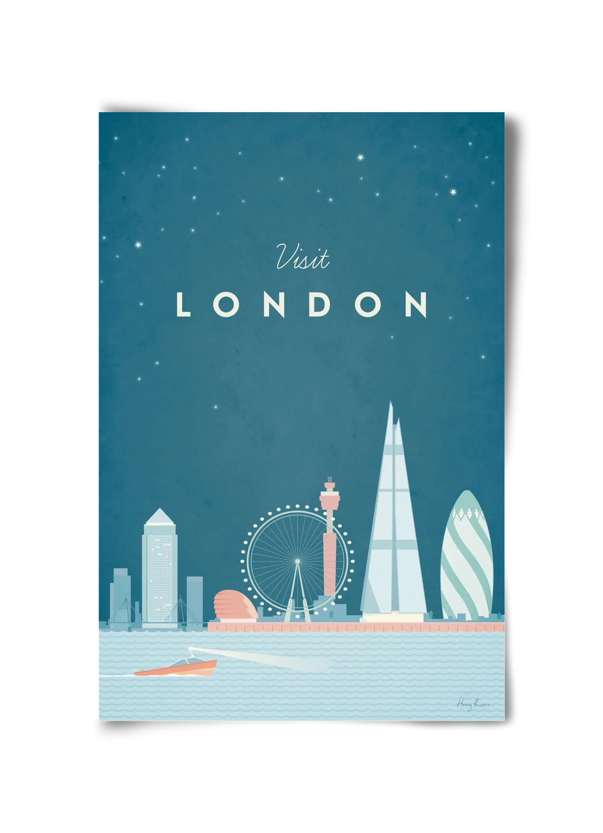 London Travel Poster - artbridge