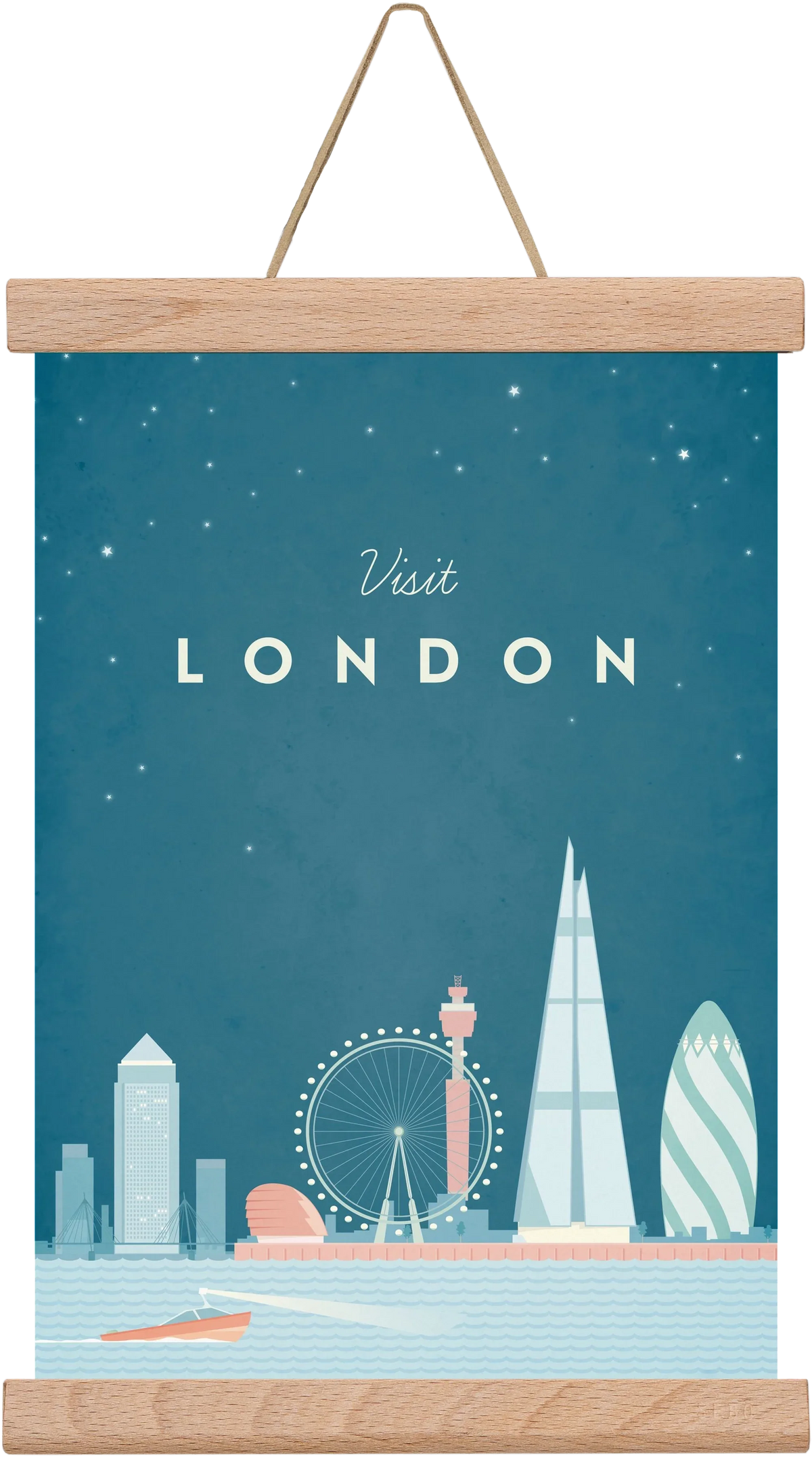 London Travel Poster - artbridge