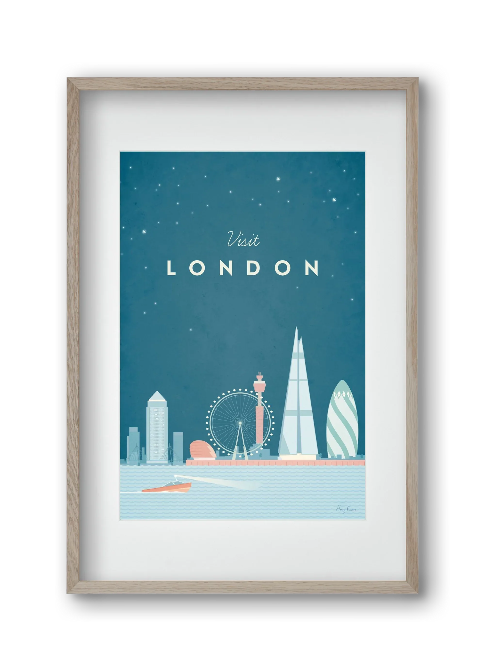 London Travel Poster - artbridge