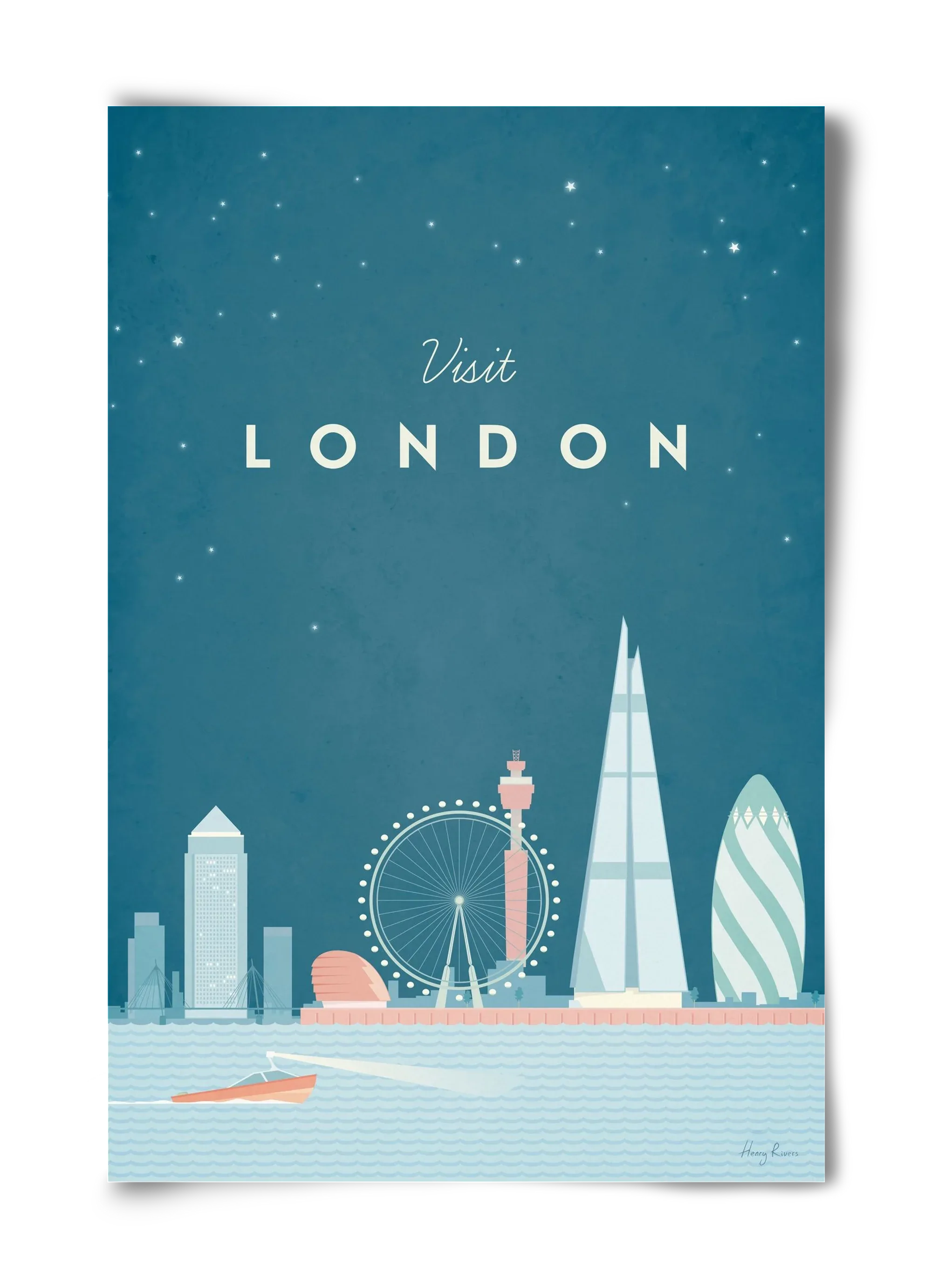 London Travel Poster - artbridge