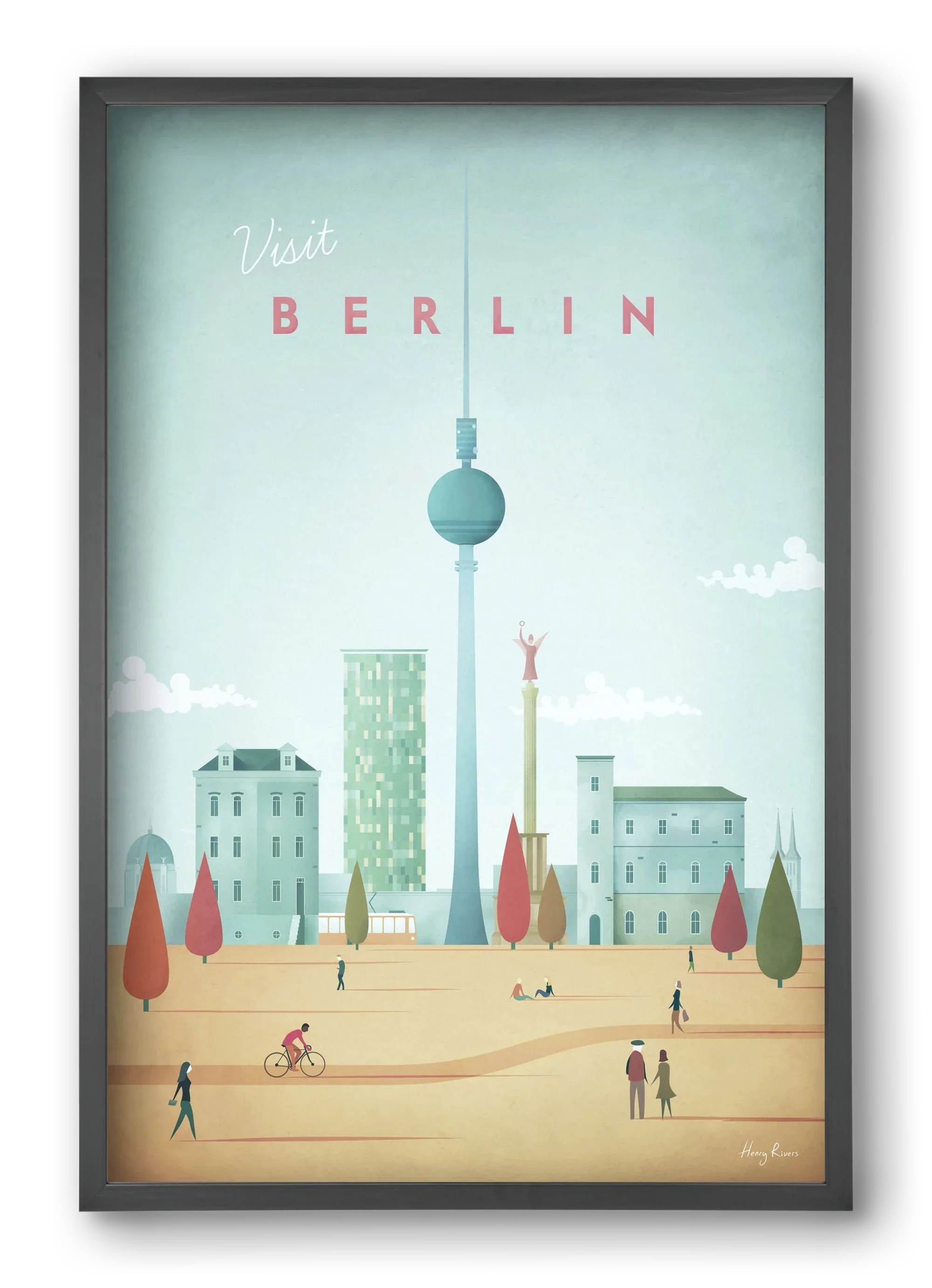 Berlin Travel Poster - artbridge