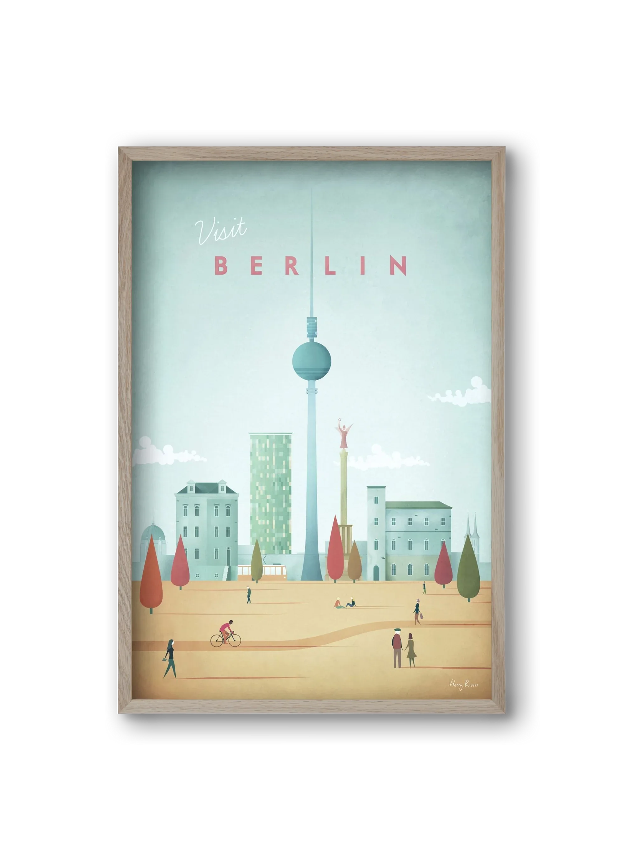 Berlin Travel Poster - artbridge