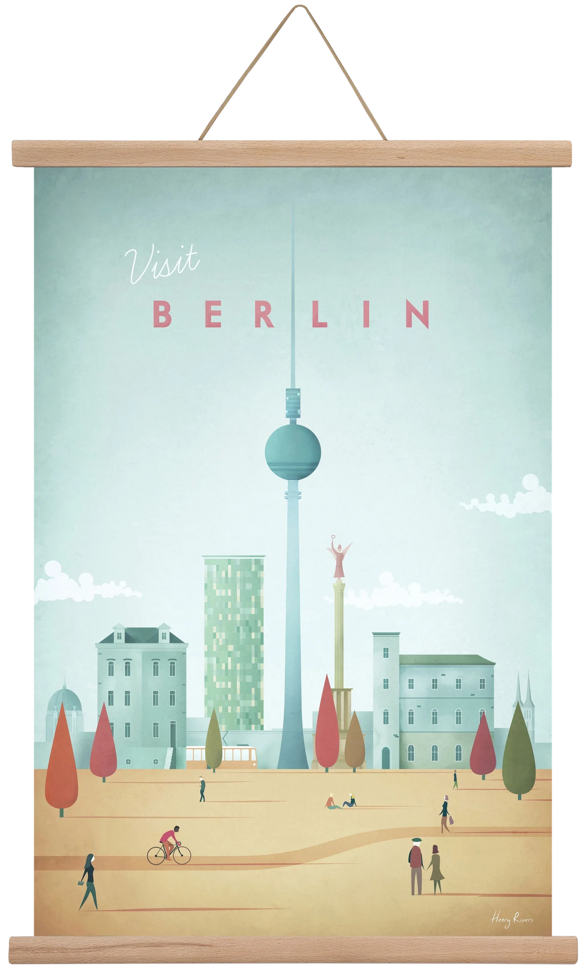 Berlin Travel Poster - artbridge