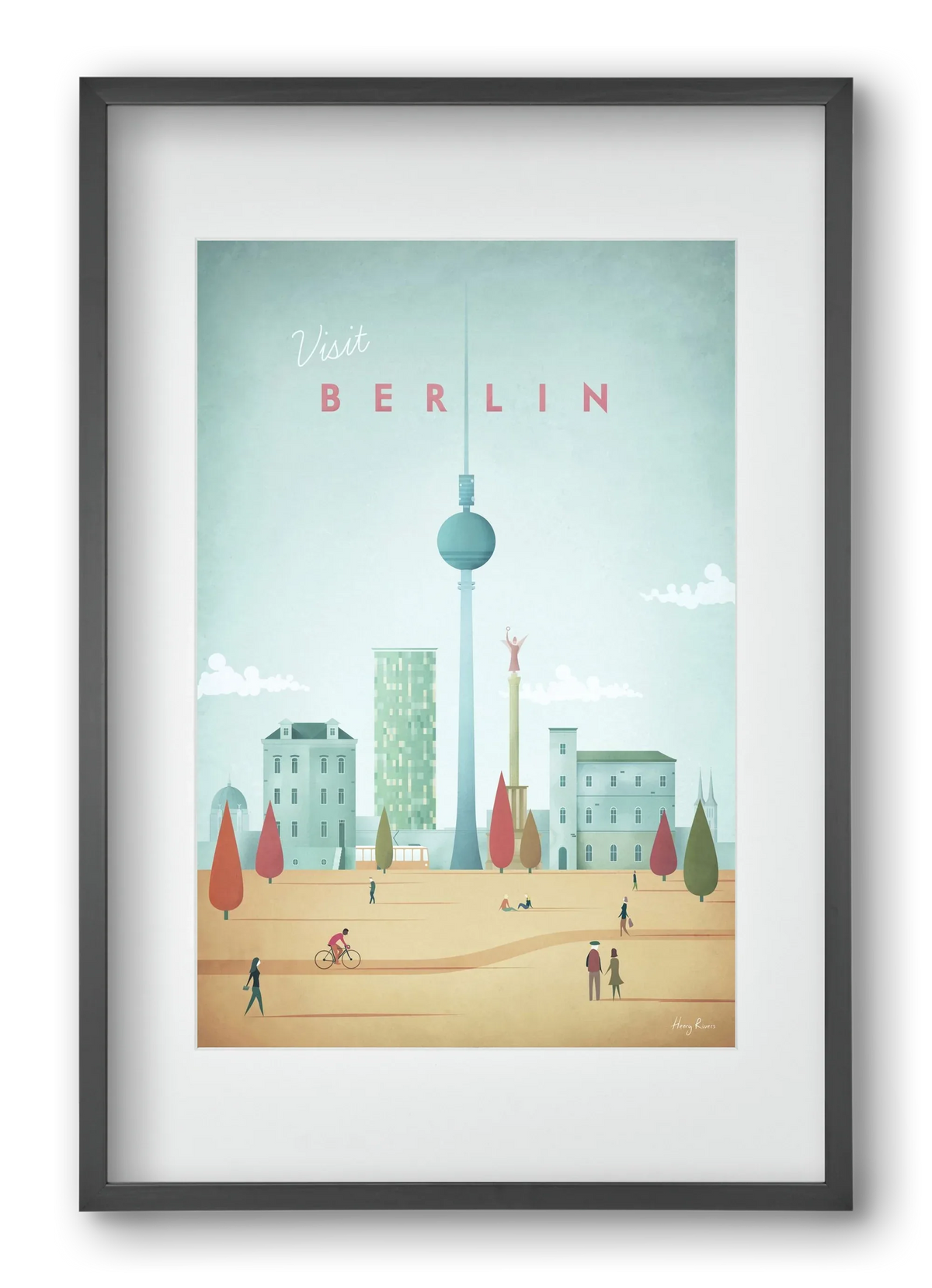 Berlin Travel Poster - artbridge