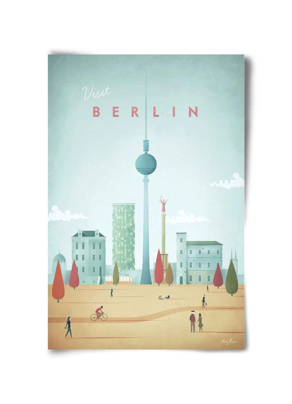 Berlin Travel Poster - artbridge