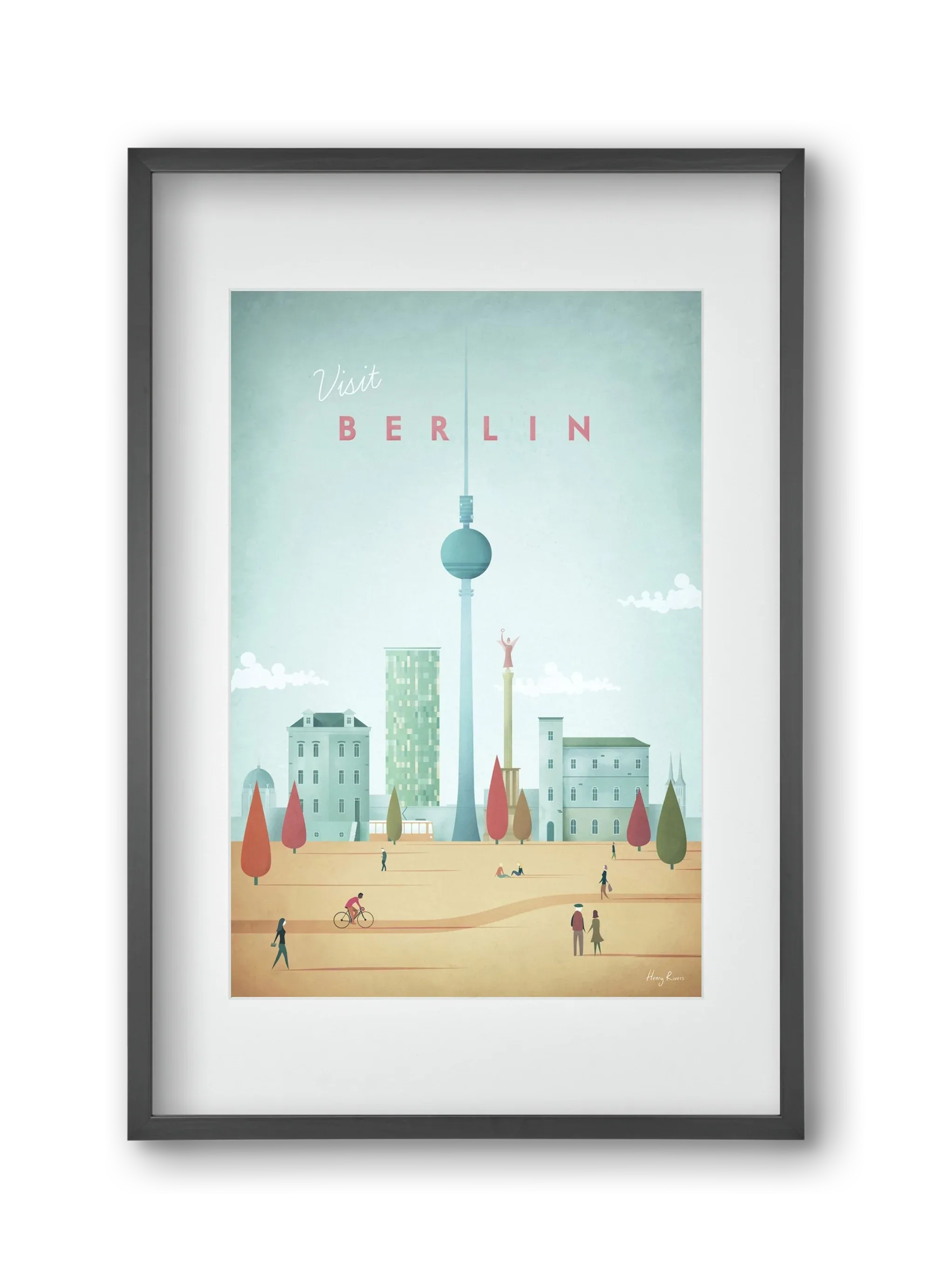 Berlin Travel Poster - artbridge