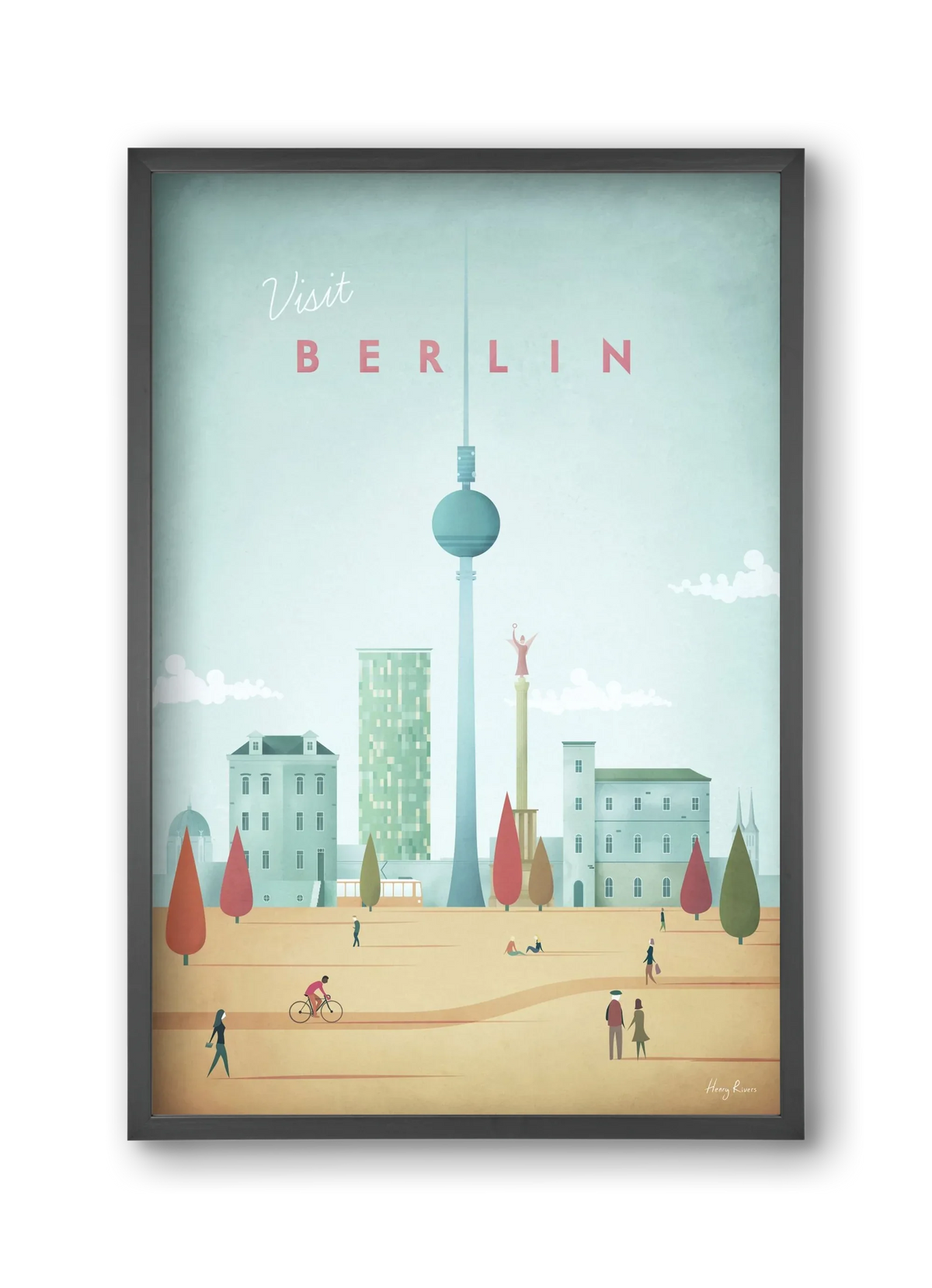 Berlin Travel Poster - artbridge