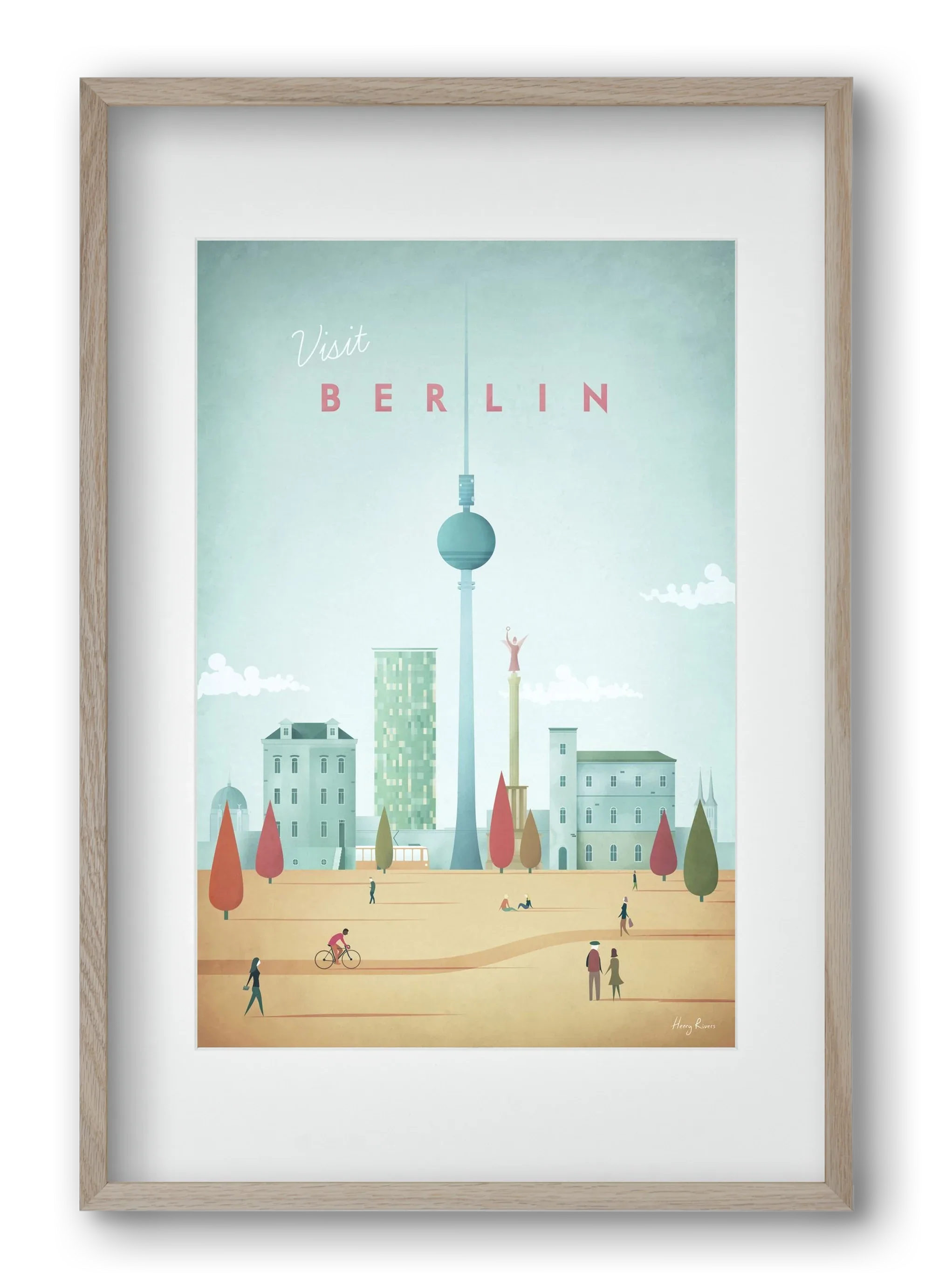 Berlin Travel Poster - artbridge
